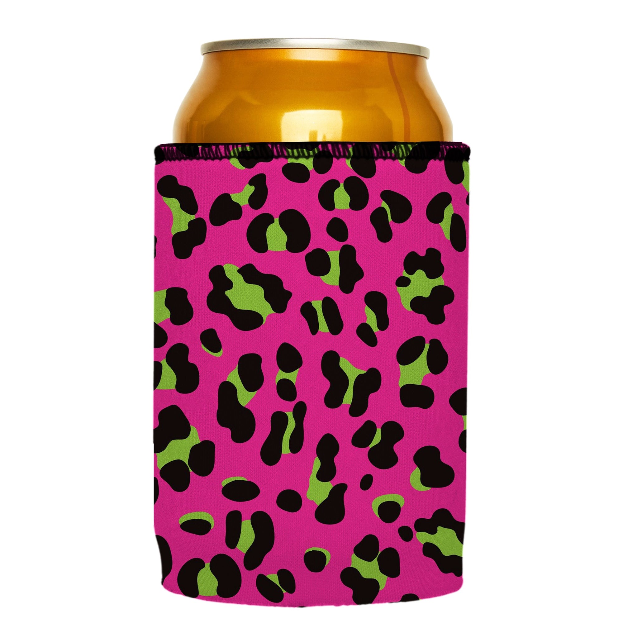 Stubbyz 80s Leopard Print Stubby Cooler