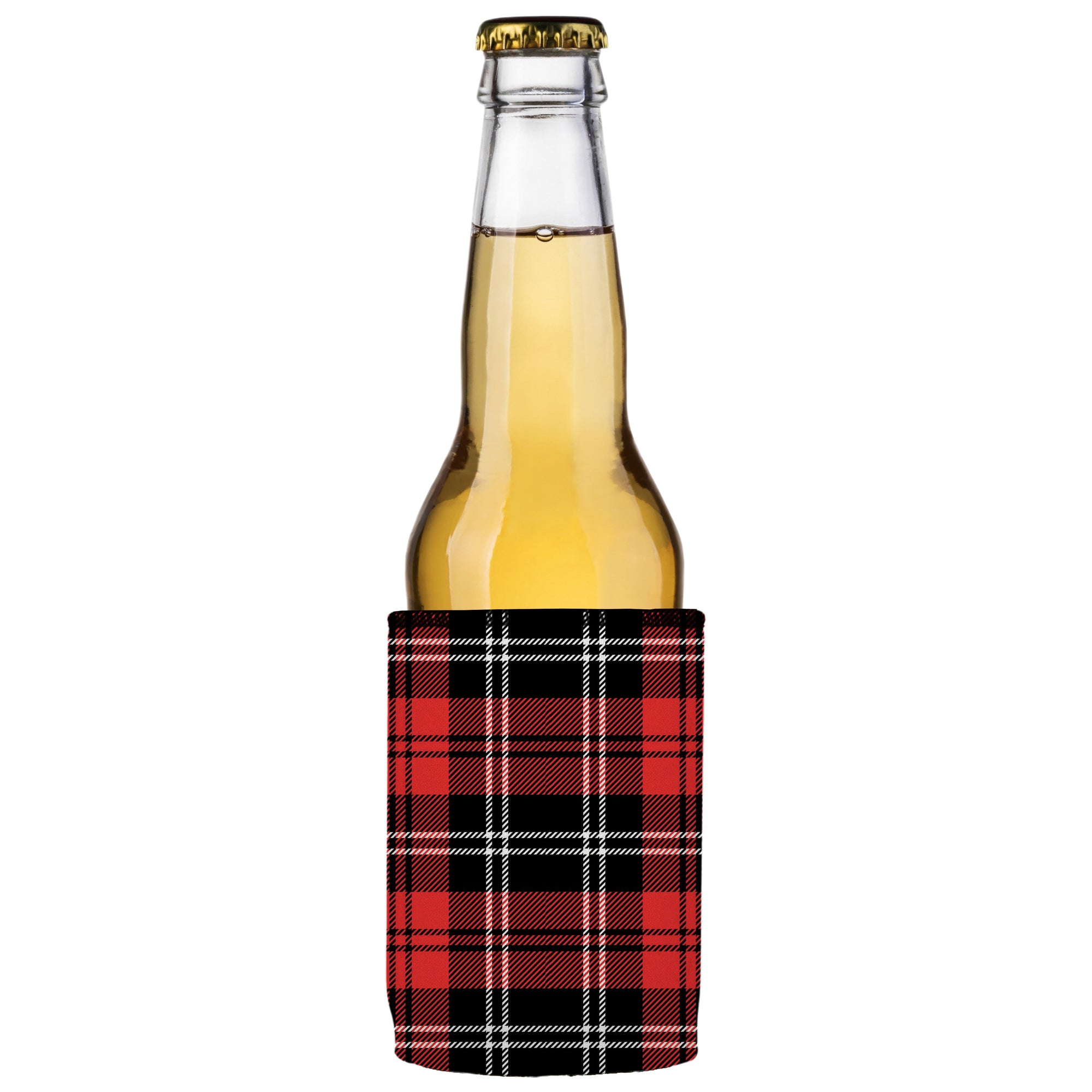 Stubbyz Scottish Tartan Plaid Stubby Cooler 2-Pack