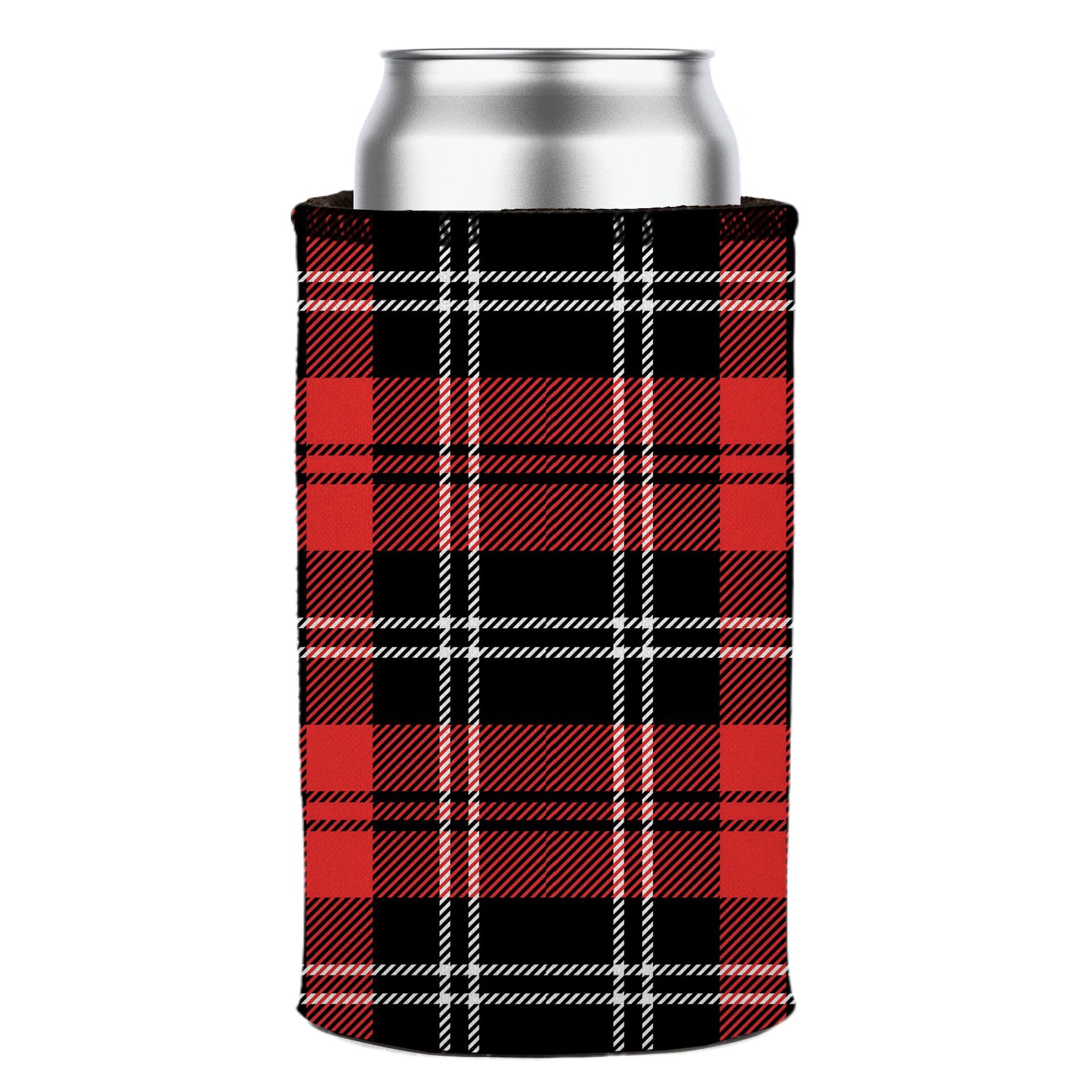 Stubbyz Scottish Tartan Plaid Stubby Cooler 2-Pack