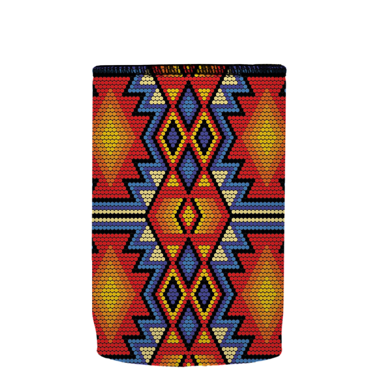 Stubbyz Huichol Beading Stubby Cooler, Australian Made by Stubbyz, view 3