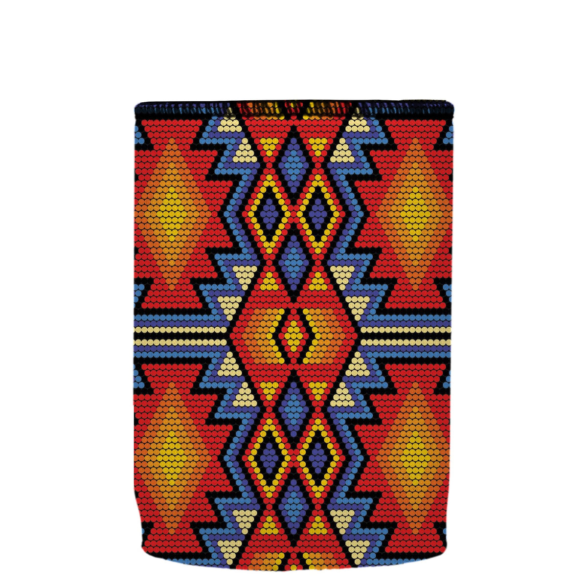 Stubbyz Huichol Beading Stubby Cooler, Australian Made by Stubbyz, view 2