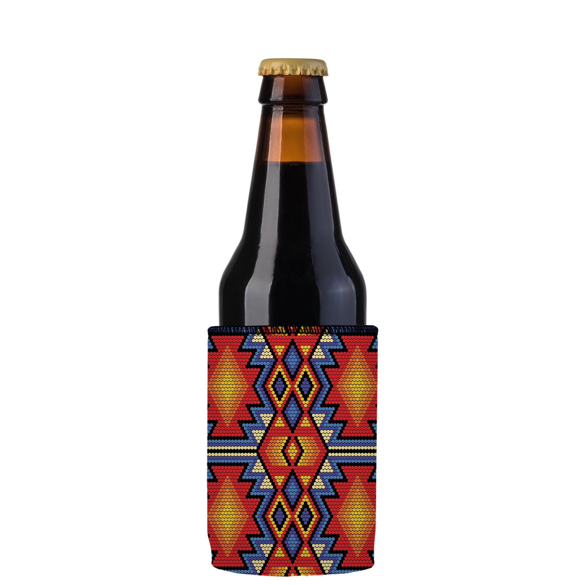 Stubbyz Huichol Beading Stubby Cooler