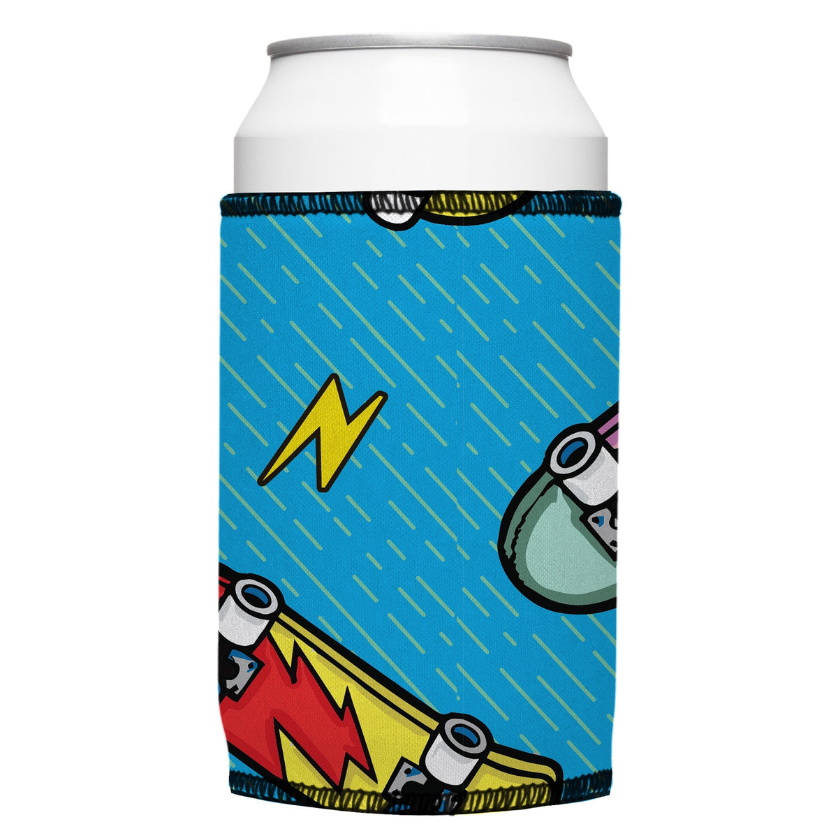 Old School Skateboards Stubbyz One Size cooler on a standard bottle