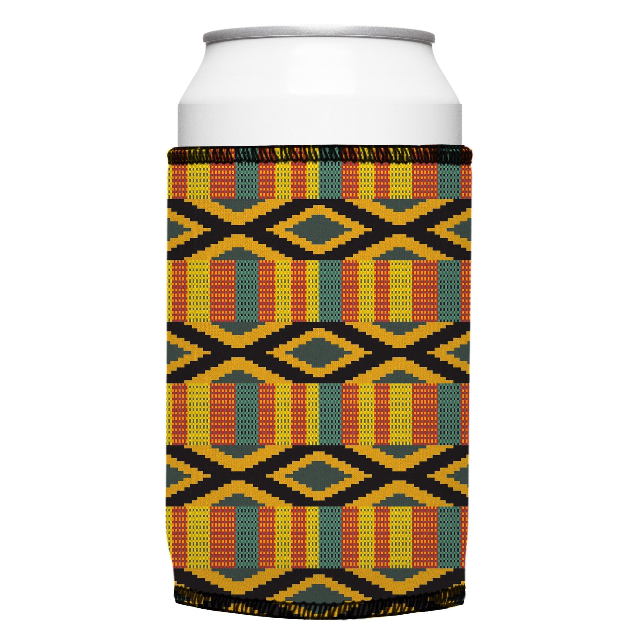 Stubbyz Ghana Kente Stubby Cooler