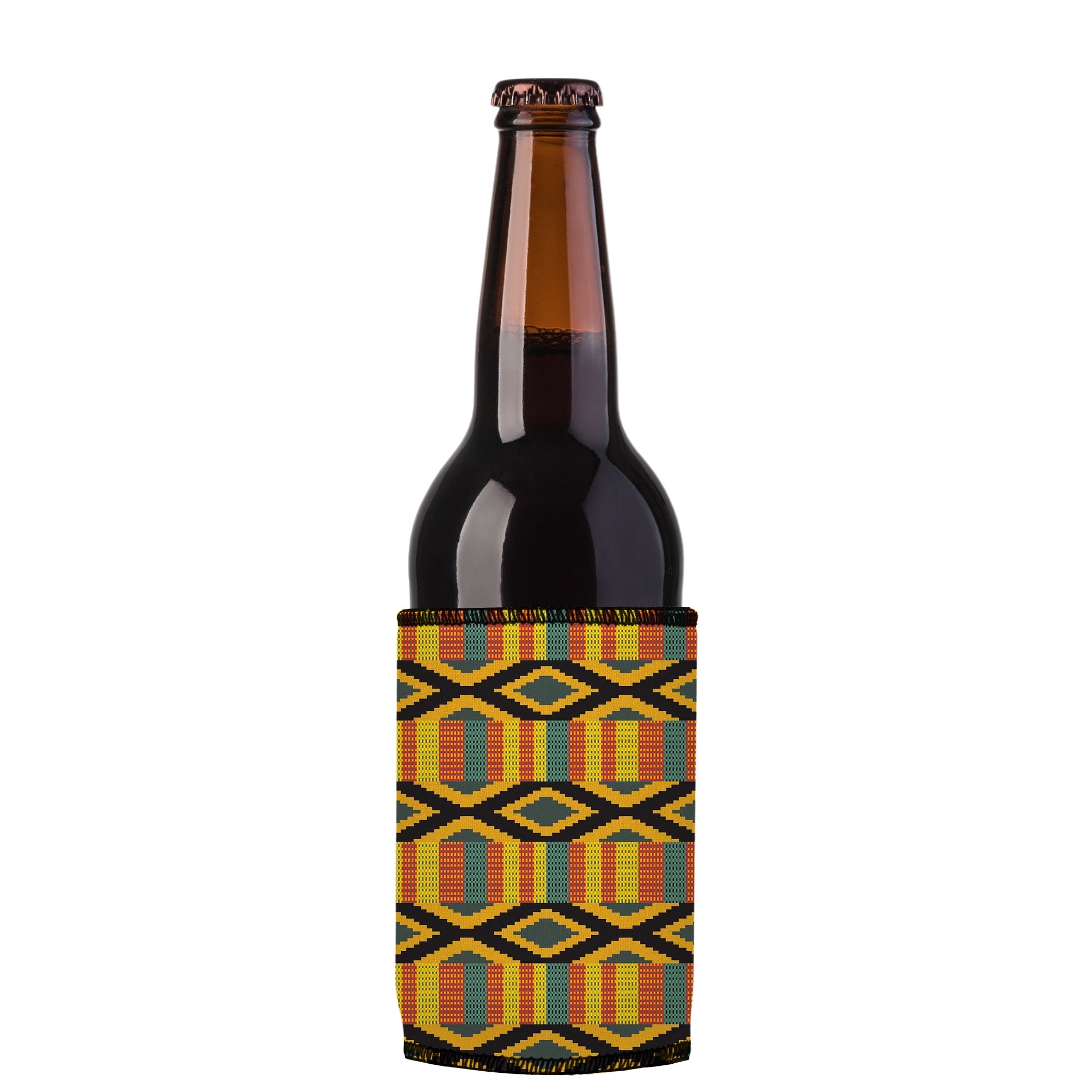 Stubbyz Ghana Kente Stubby Cooler