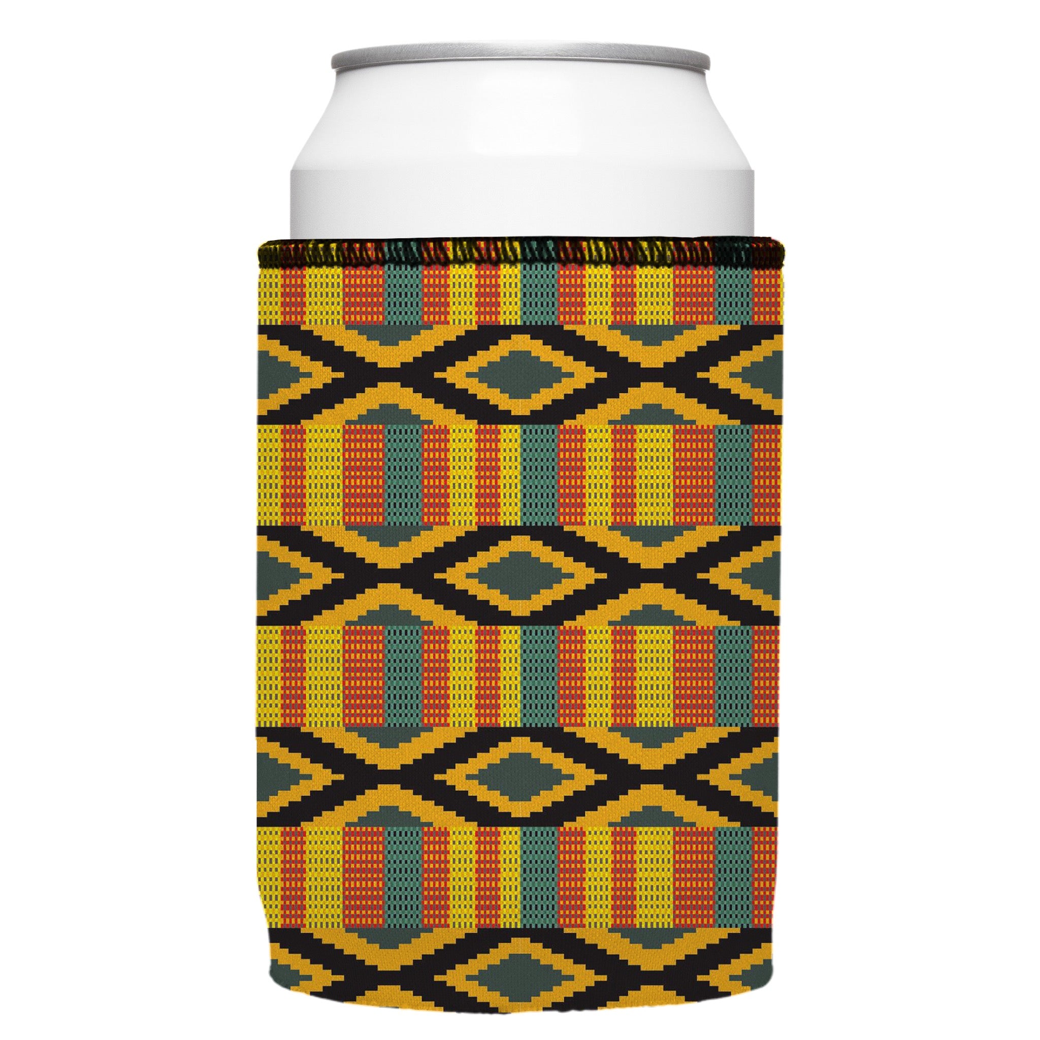 Stubbyz Ghana Kente Stubby Cooler