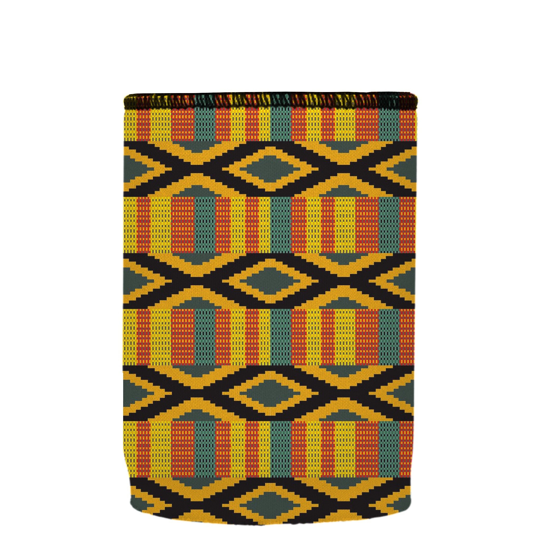 Stubbyz Ghana Kente Stubby Cooler