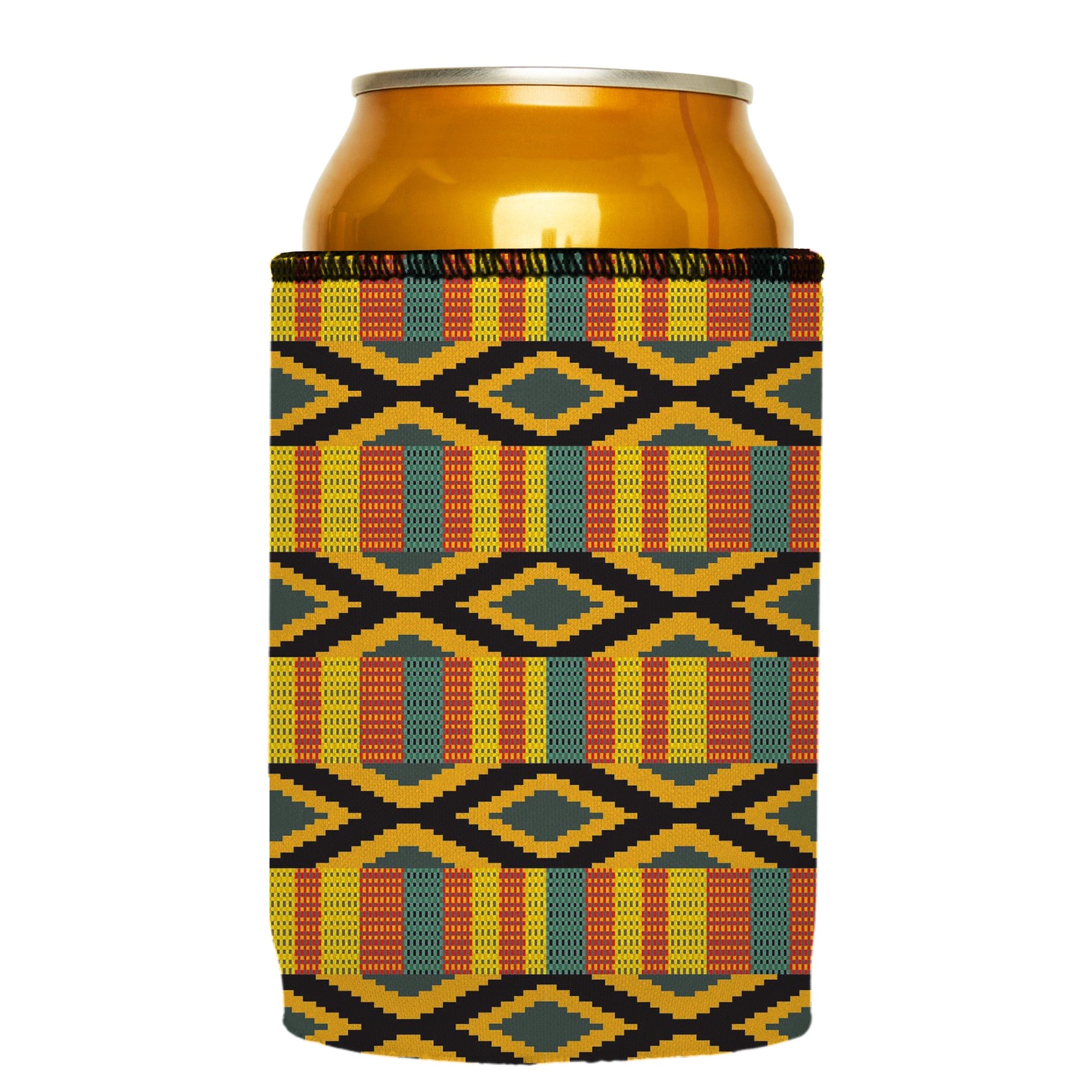 Stubbyz Ghana Kente Stubby Cooler