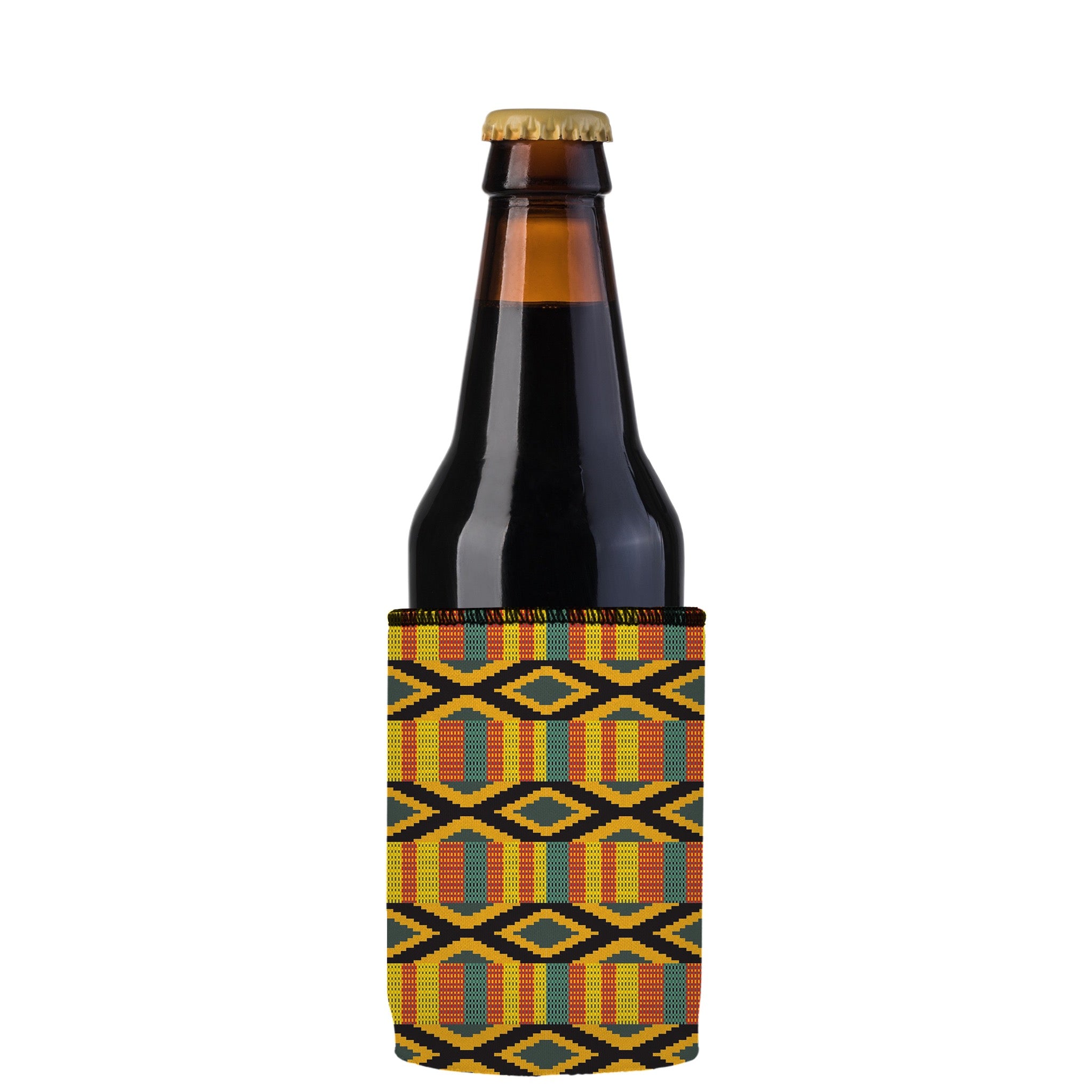 Stubbyz Ghana Kente Stubby Cooler