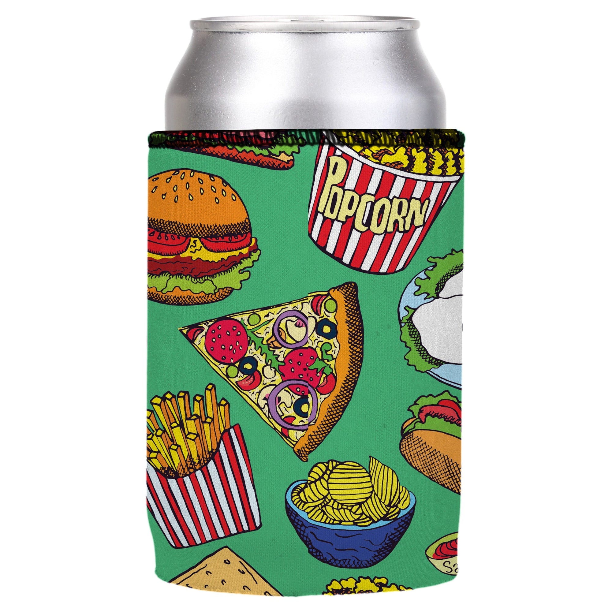 Stubbyz Burgers Junk Food Stubby Cooler 2-Pack