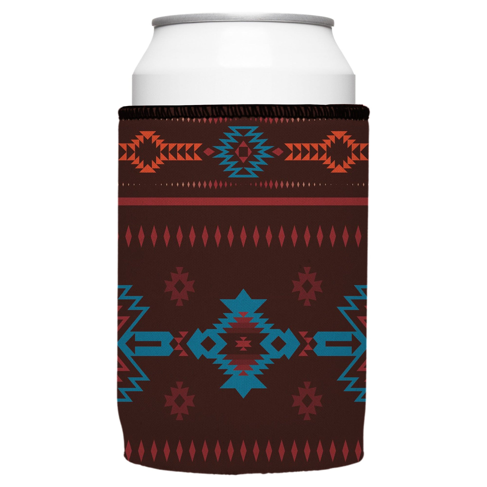 Stubbyz Brown Navajo Rug Stubby Cooler 2-Pack