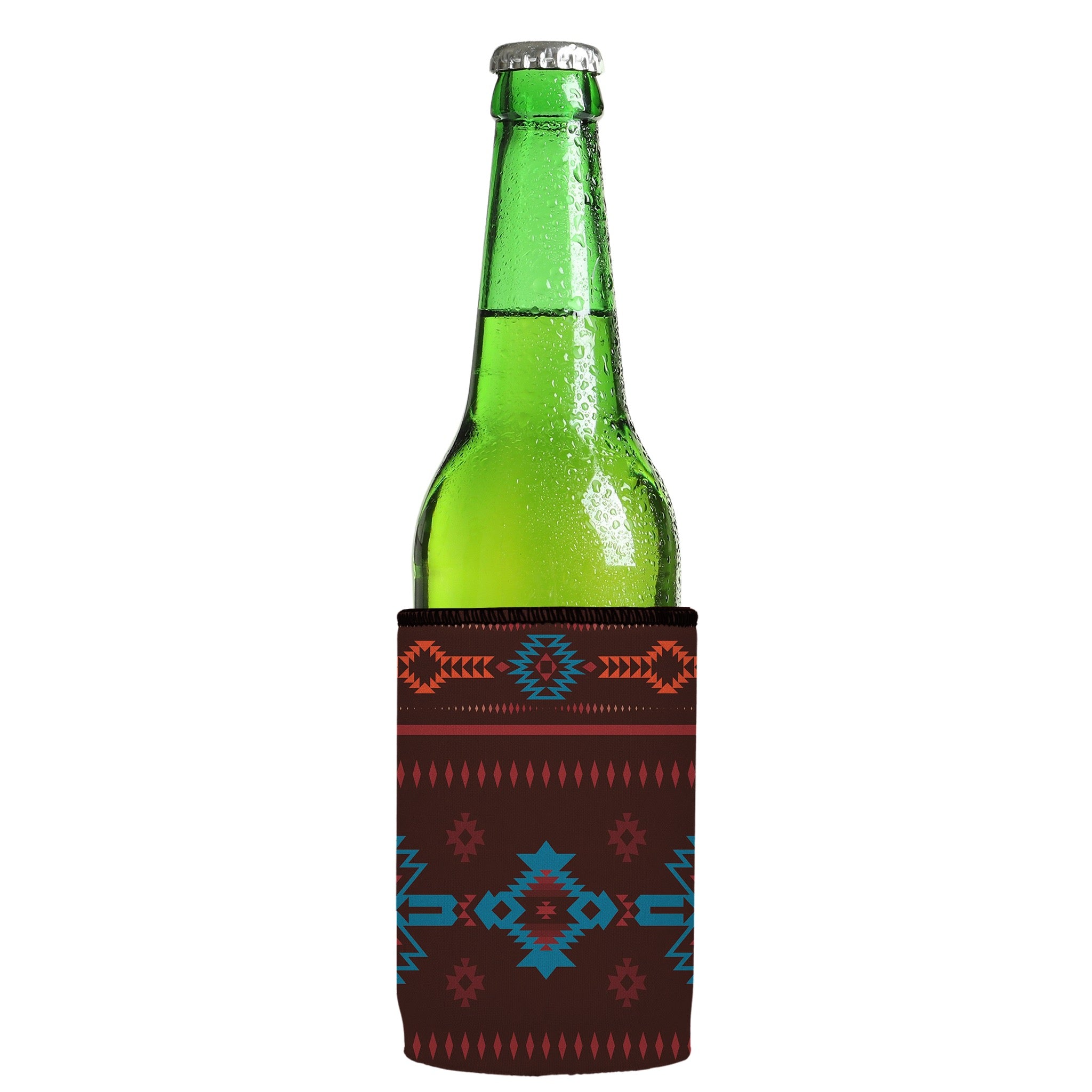 Stubbyz Brown Navajo Rug Stubby Cooler