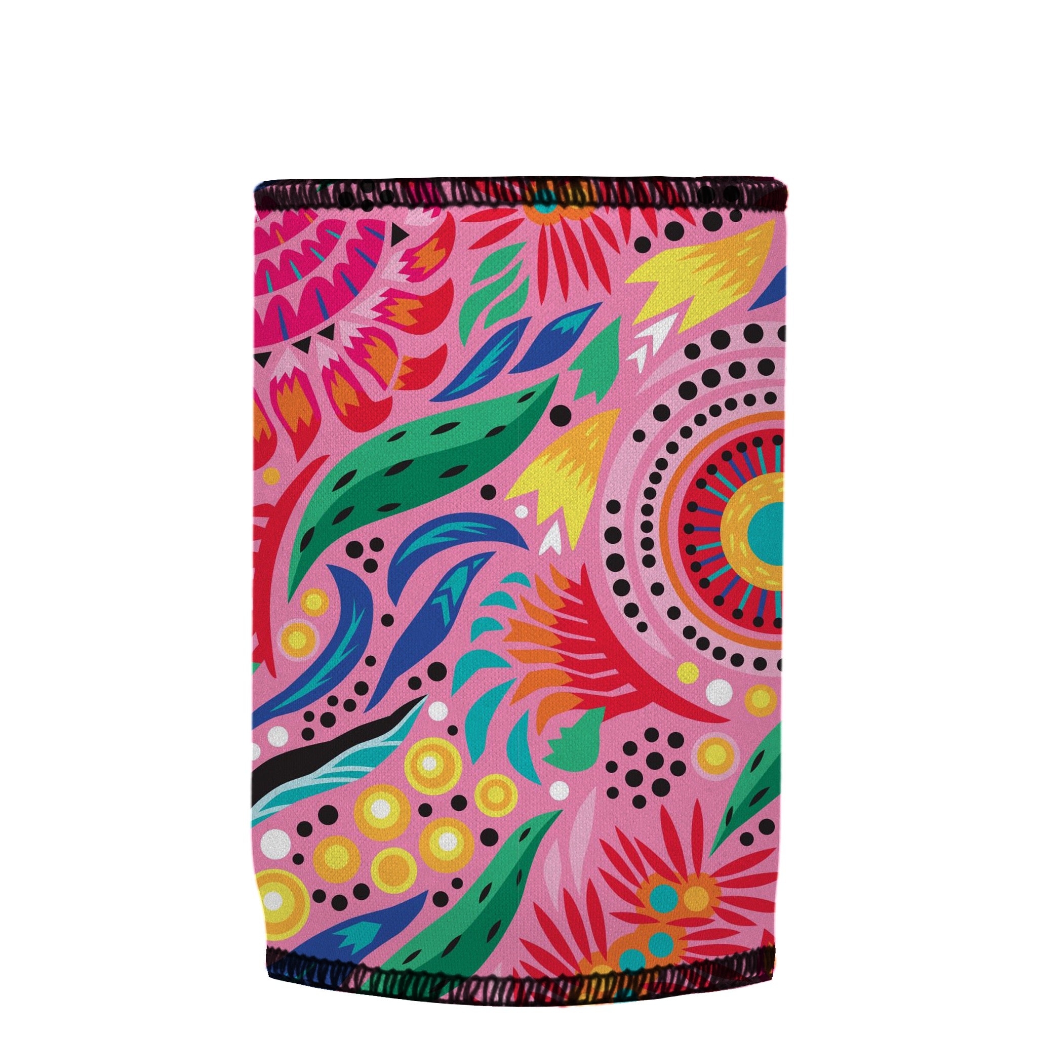 Stubbyz Australian Flowers Stubby Cooler