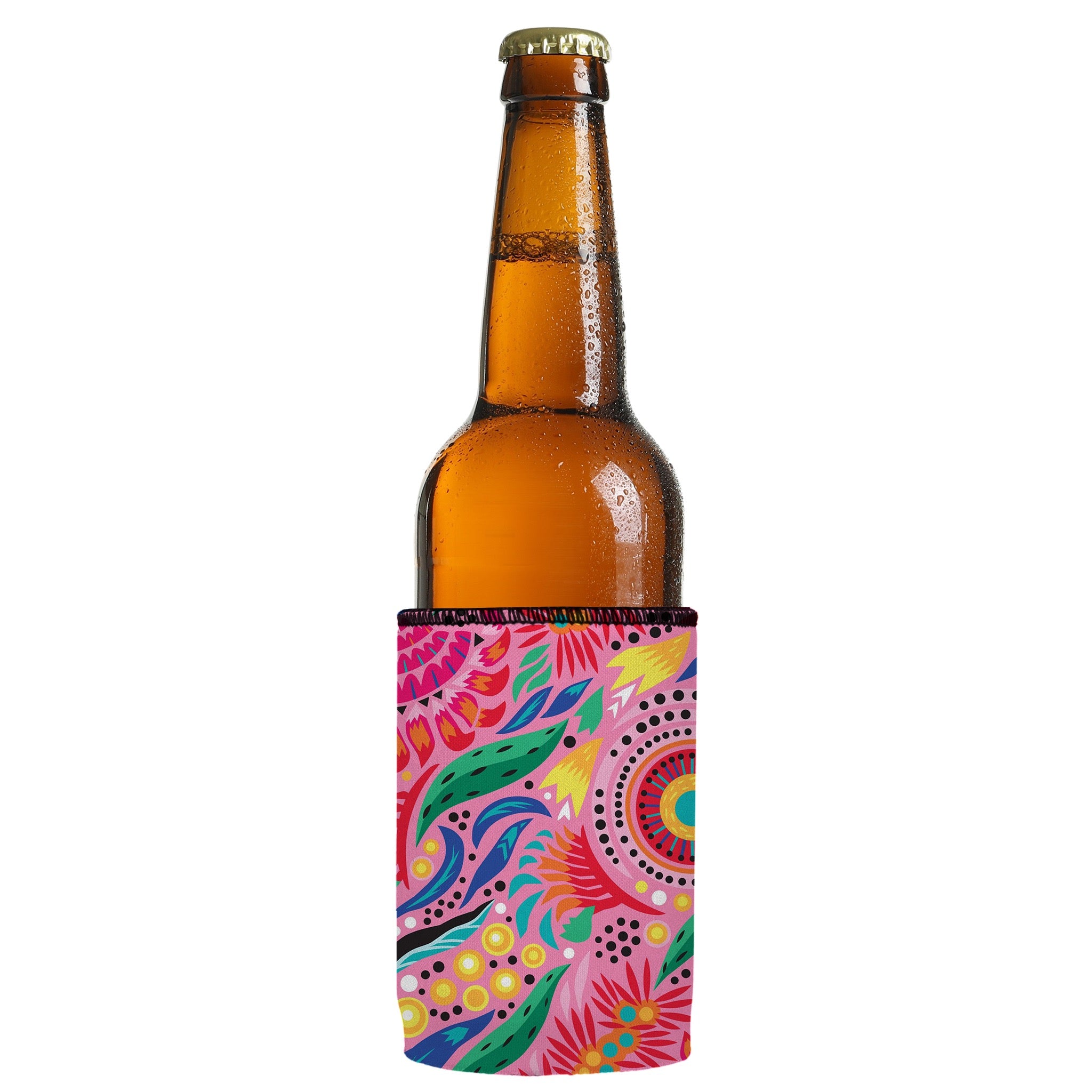Stubbyz Australian Flowers Stubby Cooler