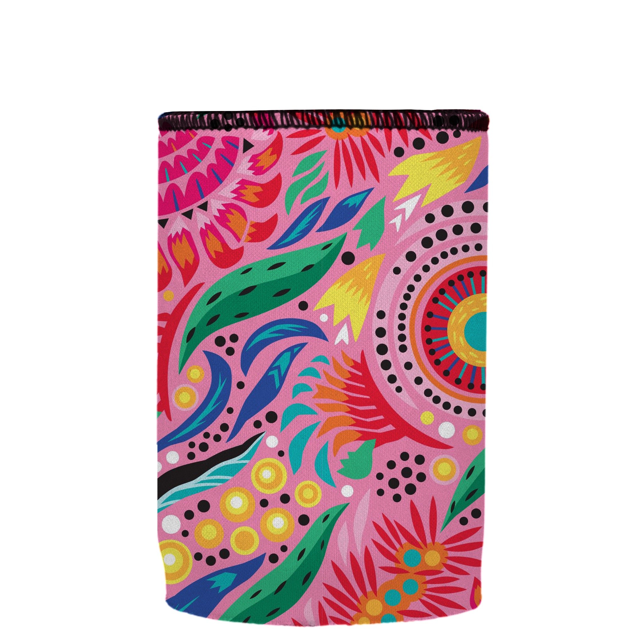 Stubbyz Australian Flowers Stubby Cooler