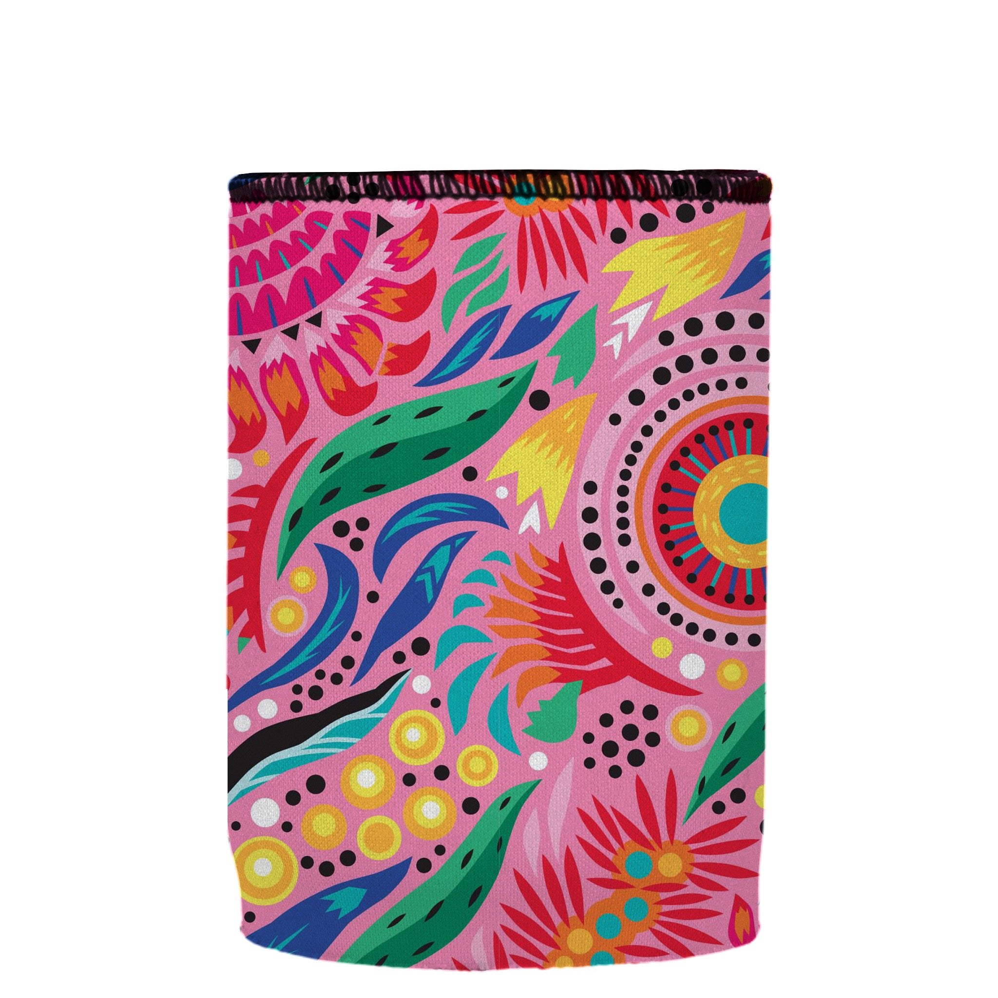 Stubbyz Australian Flowers Stubby Cooler