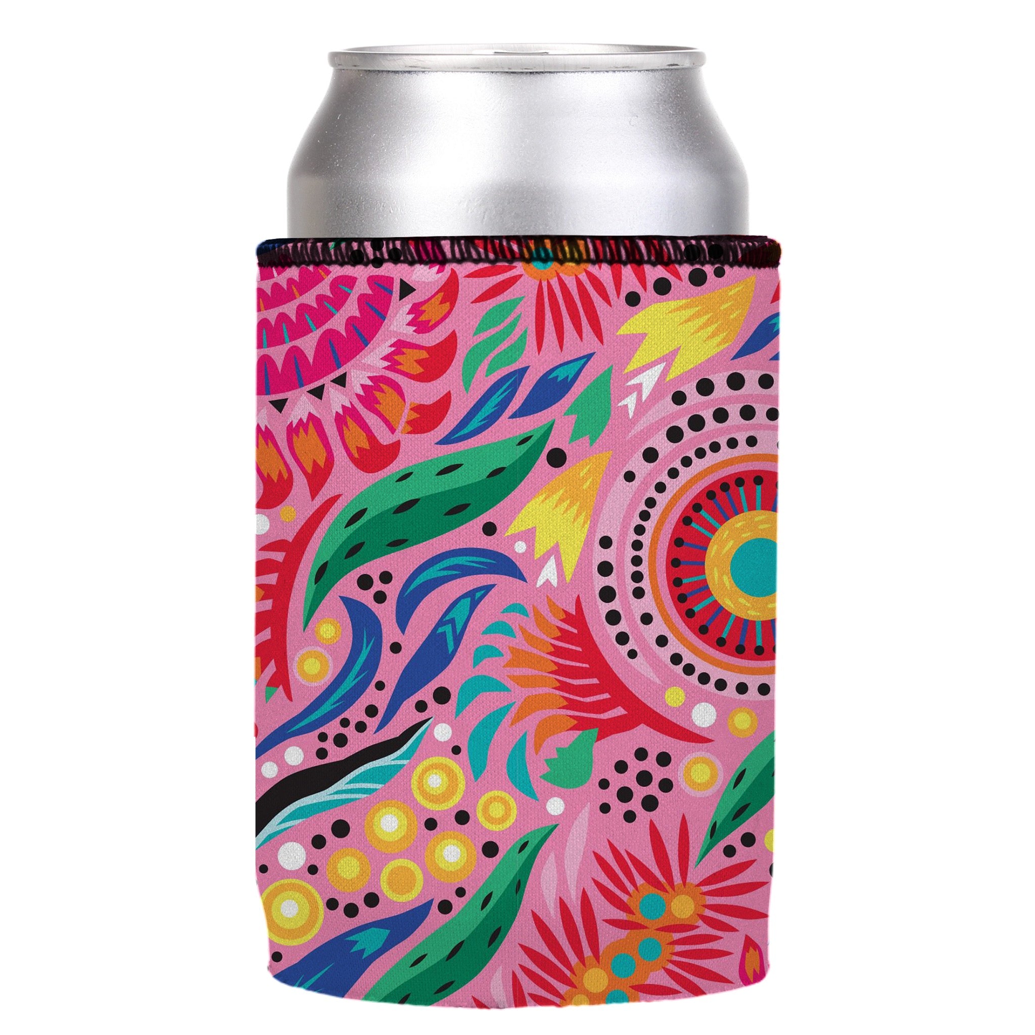 Stubbyz Australian Flowers Stubby Cooler