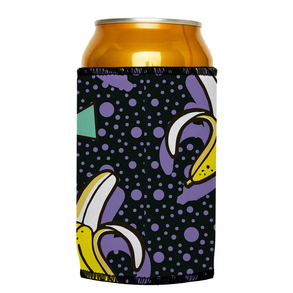 Go Bananas Stubbyz One Size cooler on a standard can