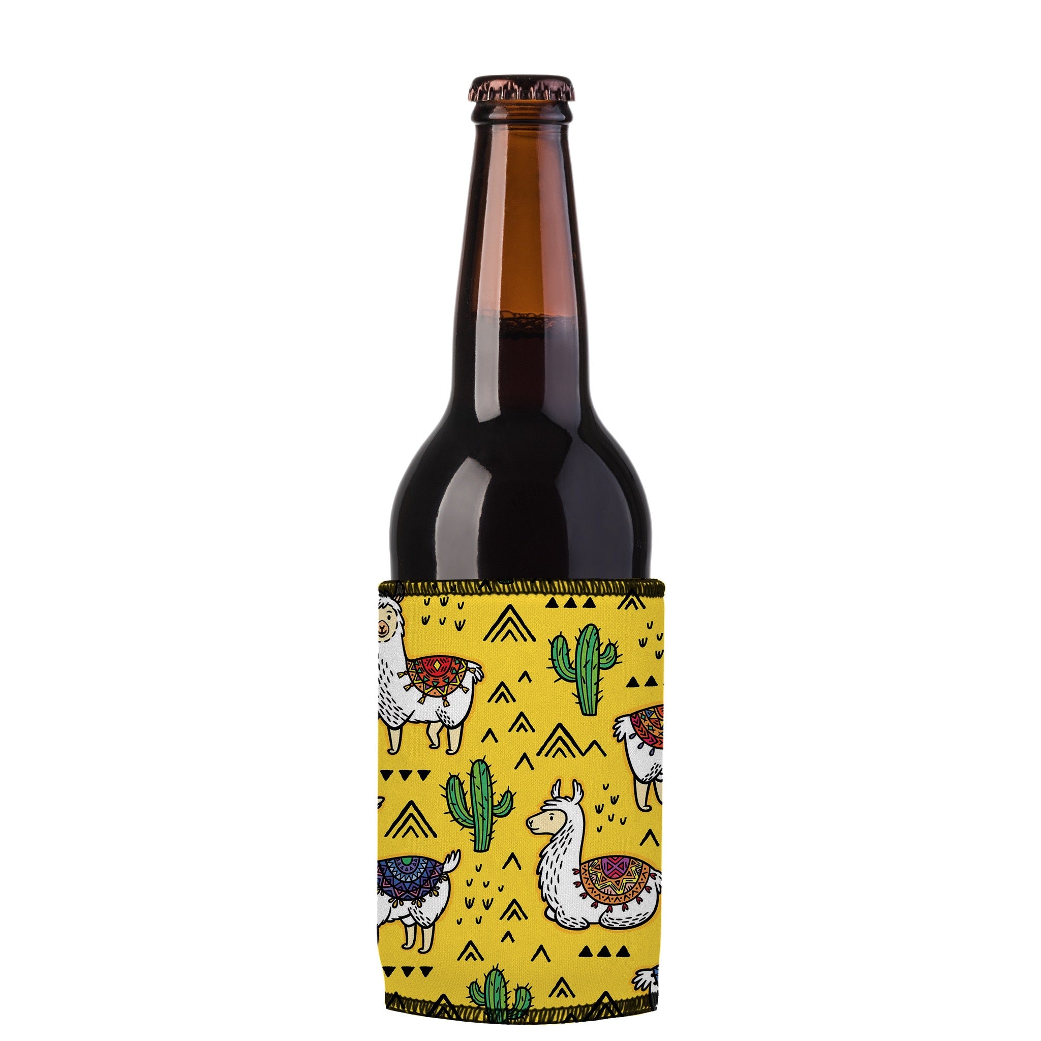 Stubbyz Llamas & Cactus Stubby Cooler