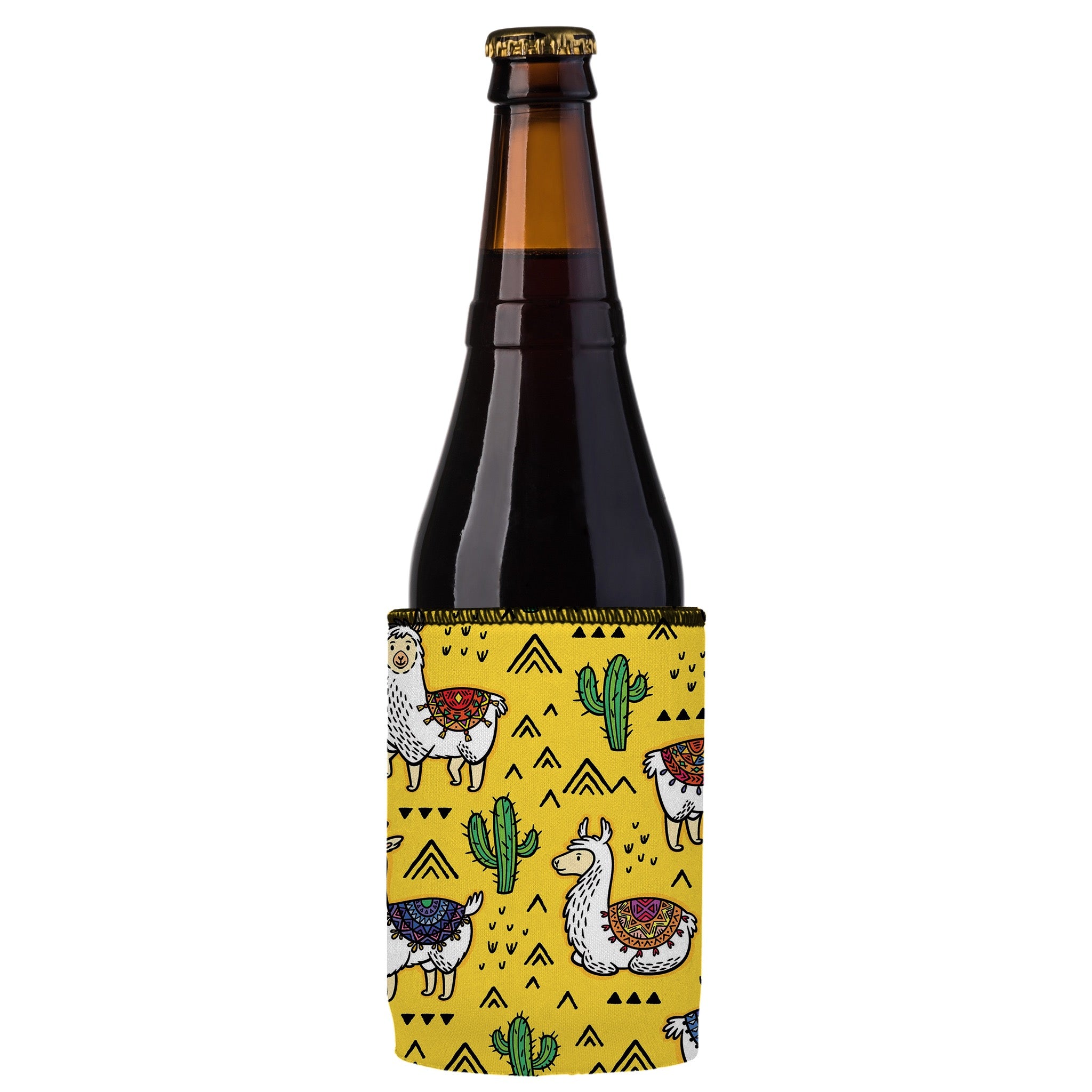 Stubbyz Llamas & Cactus Stubby Cooler