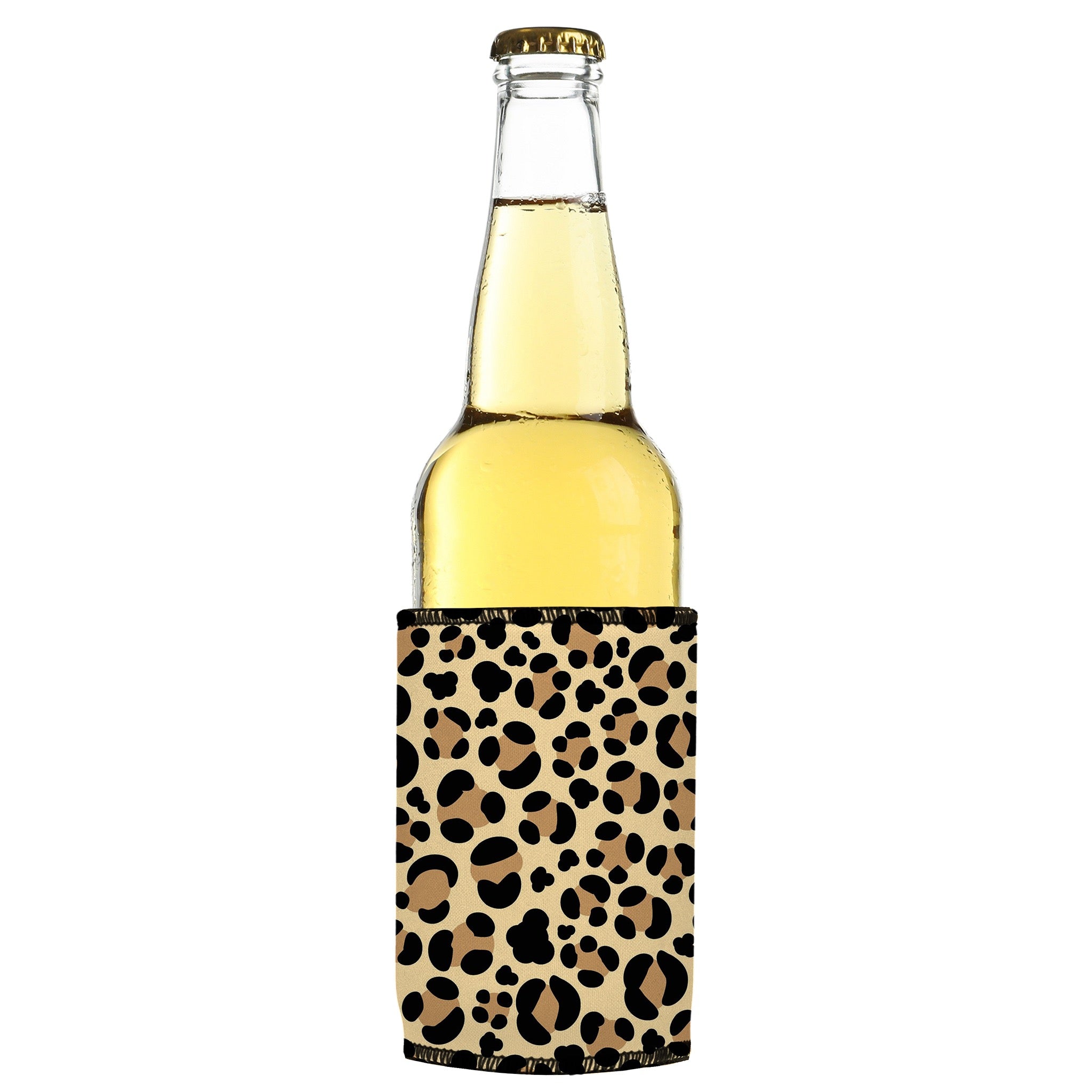 Stubbyz Leopard Print Stubby Cooler