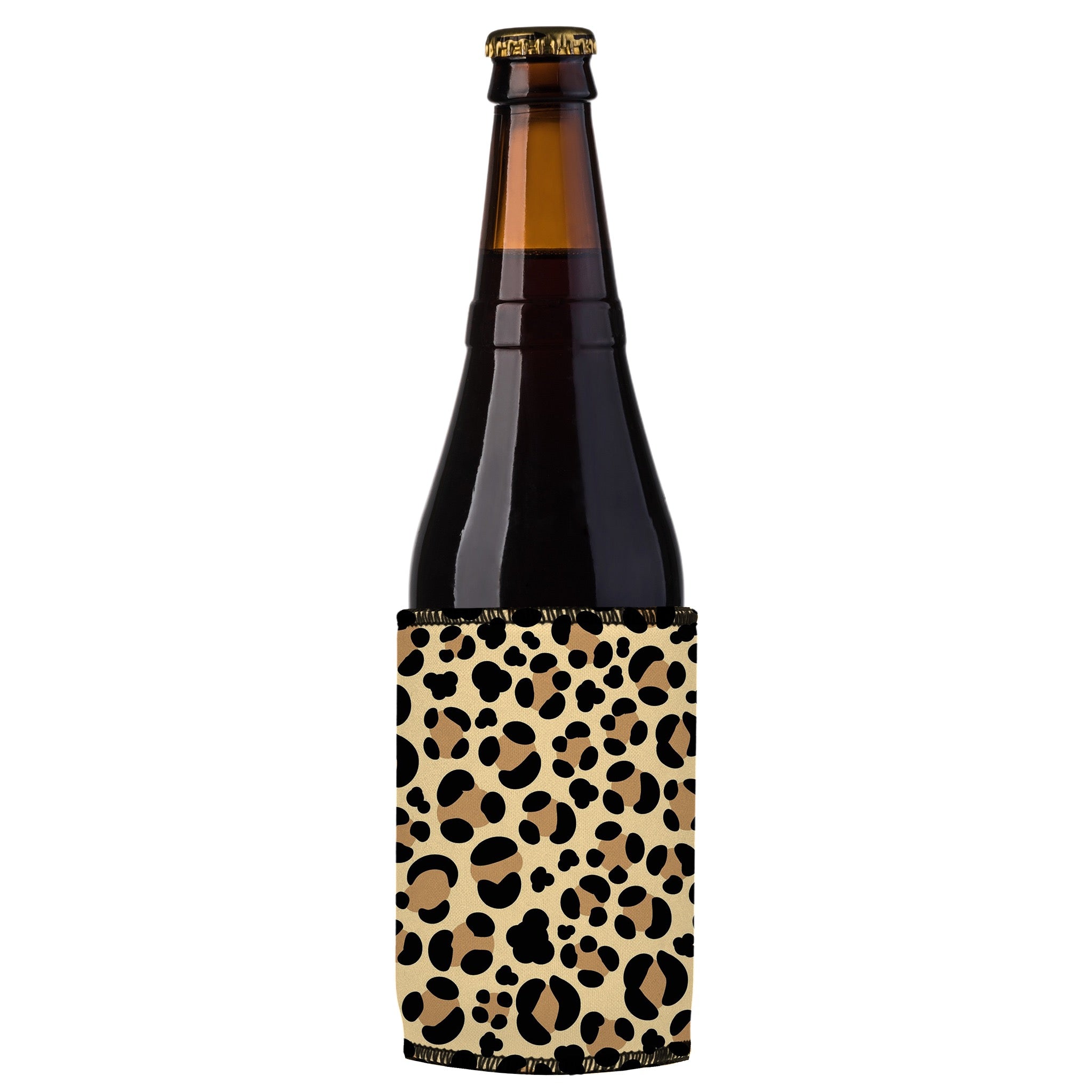 Stubbyz Leopard Print Stubby Cooler