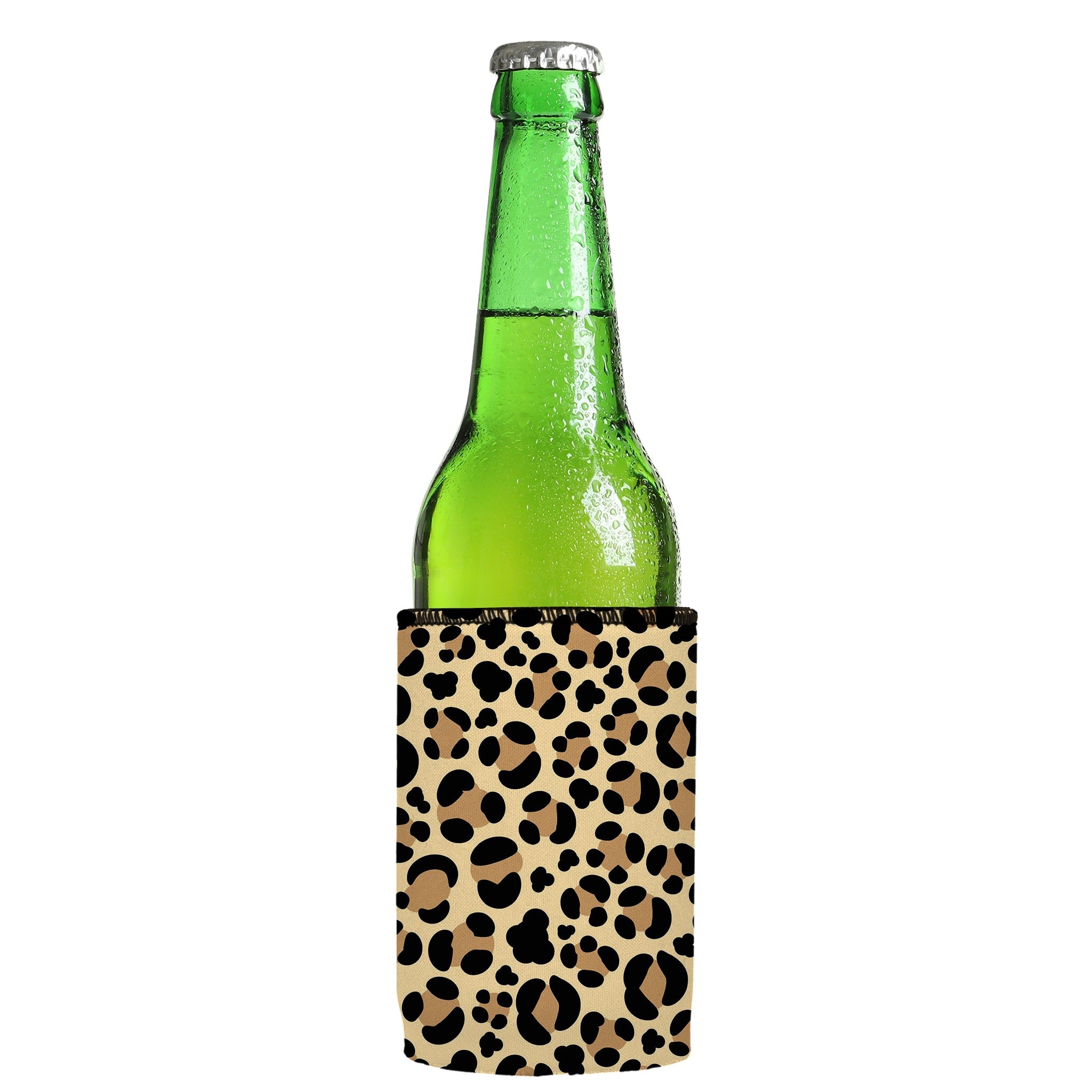 Stubbyz Leopard Print Stubby Cooler