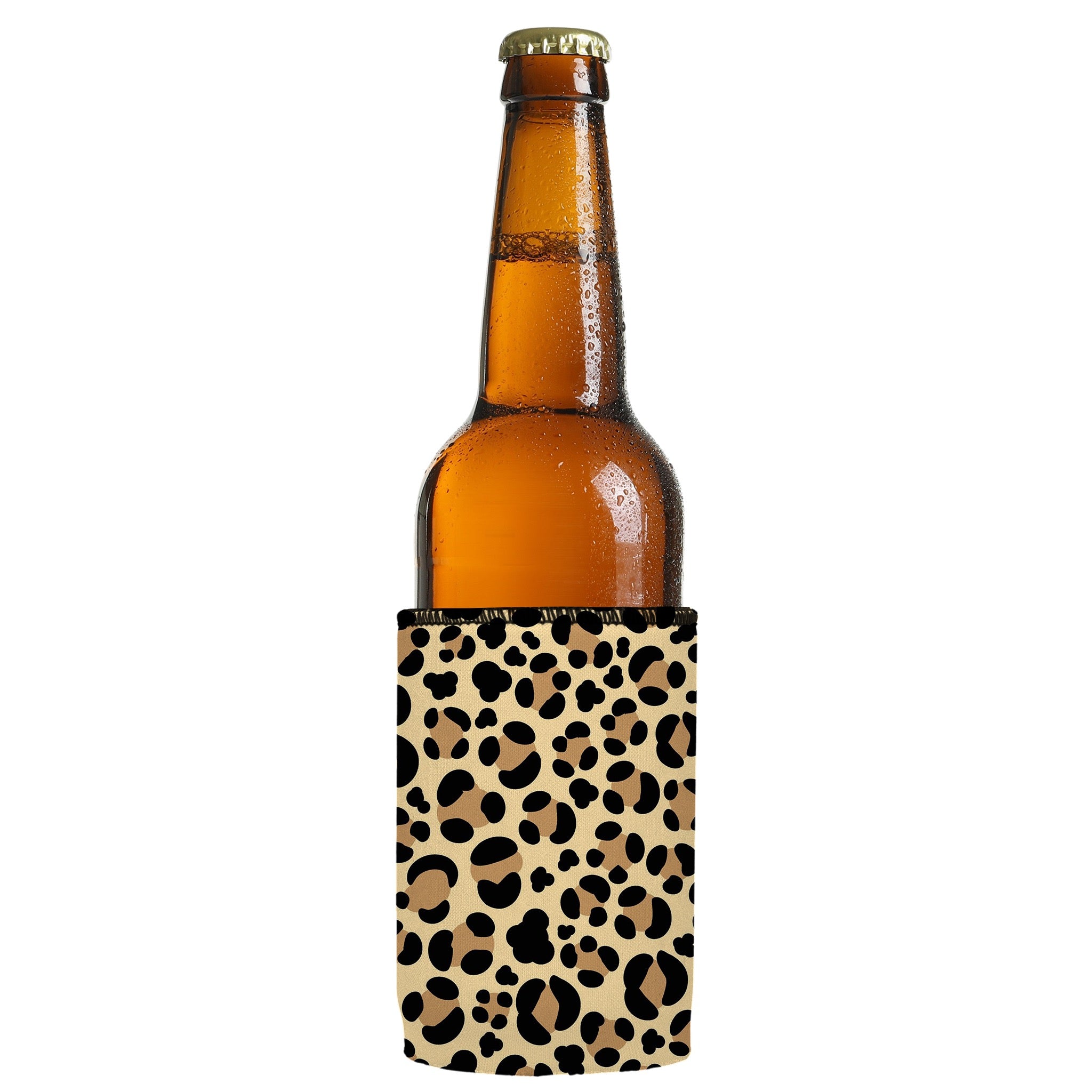 Stubbyz Leopard Print Stubby Cooler
