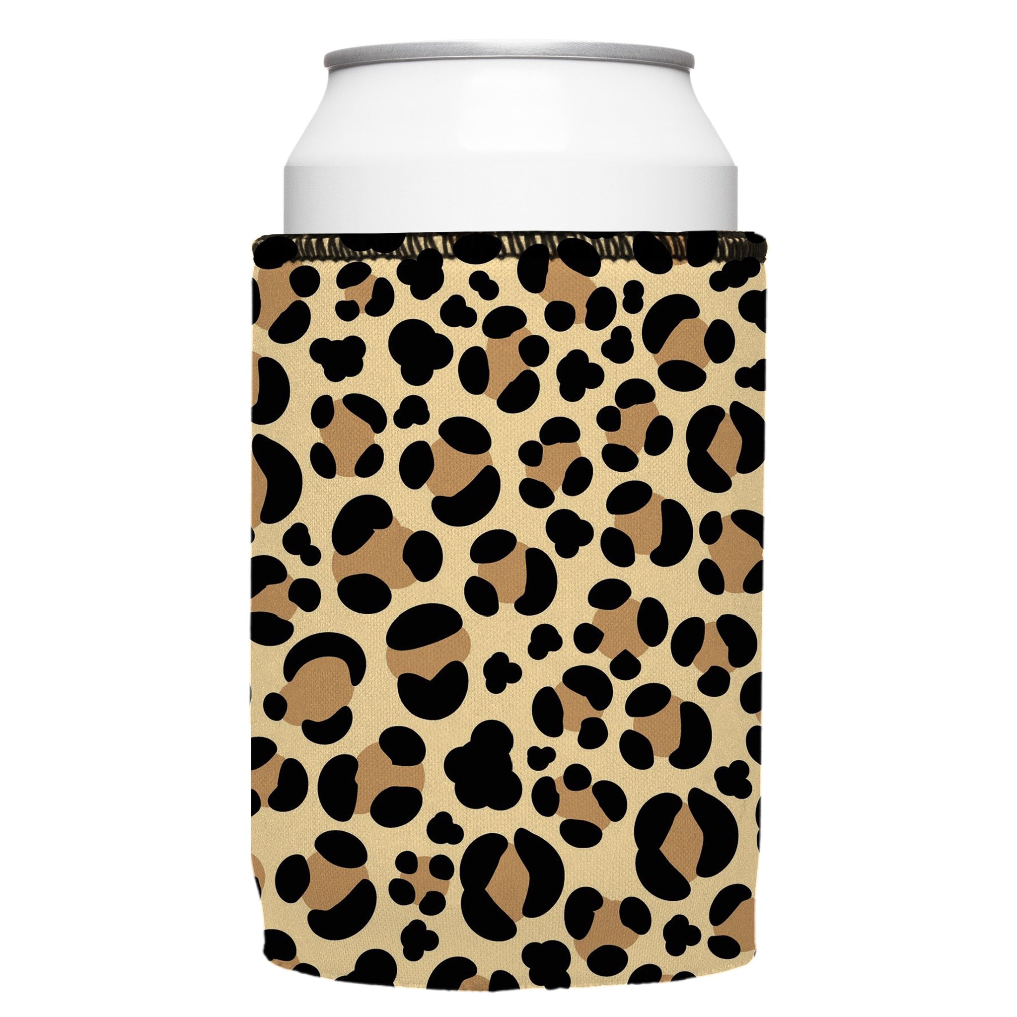 Stubbyz Leopard Print Stubby Cooler