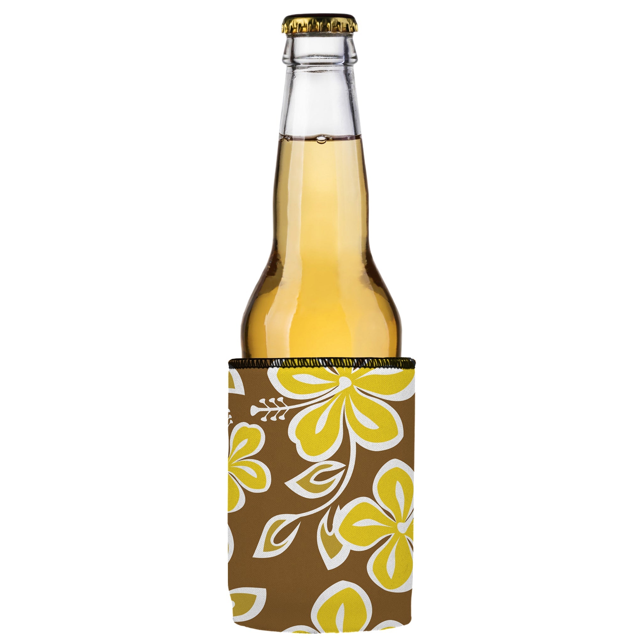 Stubbyz Golden Hibiscus Stubby Cooler 2-Pack