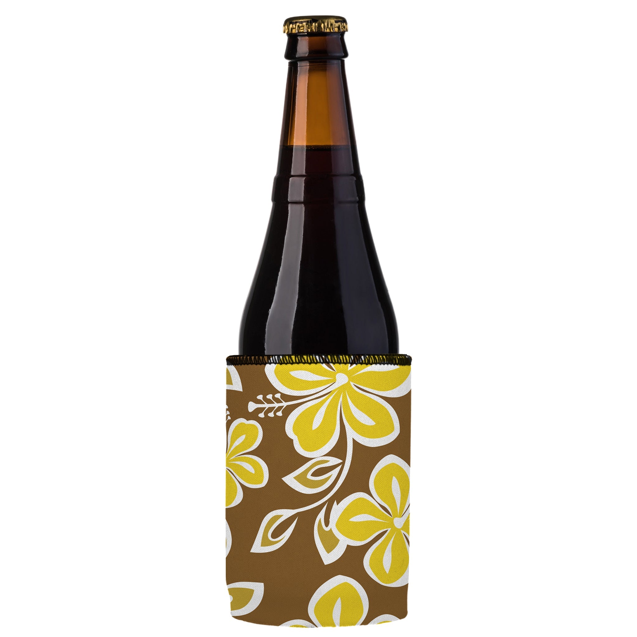 Stubbyz Golden Hibiscus Stubby Cooler 2-Pack