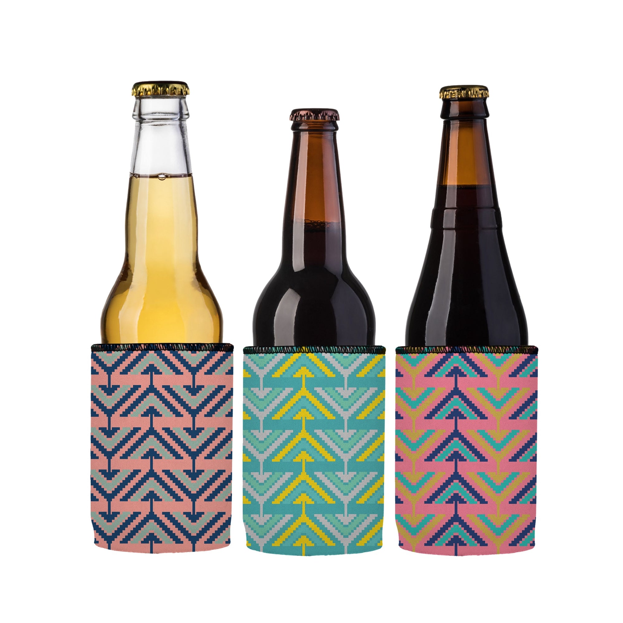 Stubbyz Tribal Arrows Stubby Cooler 3-Pack