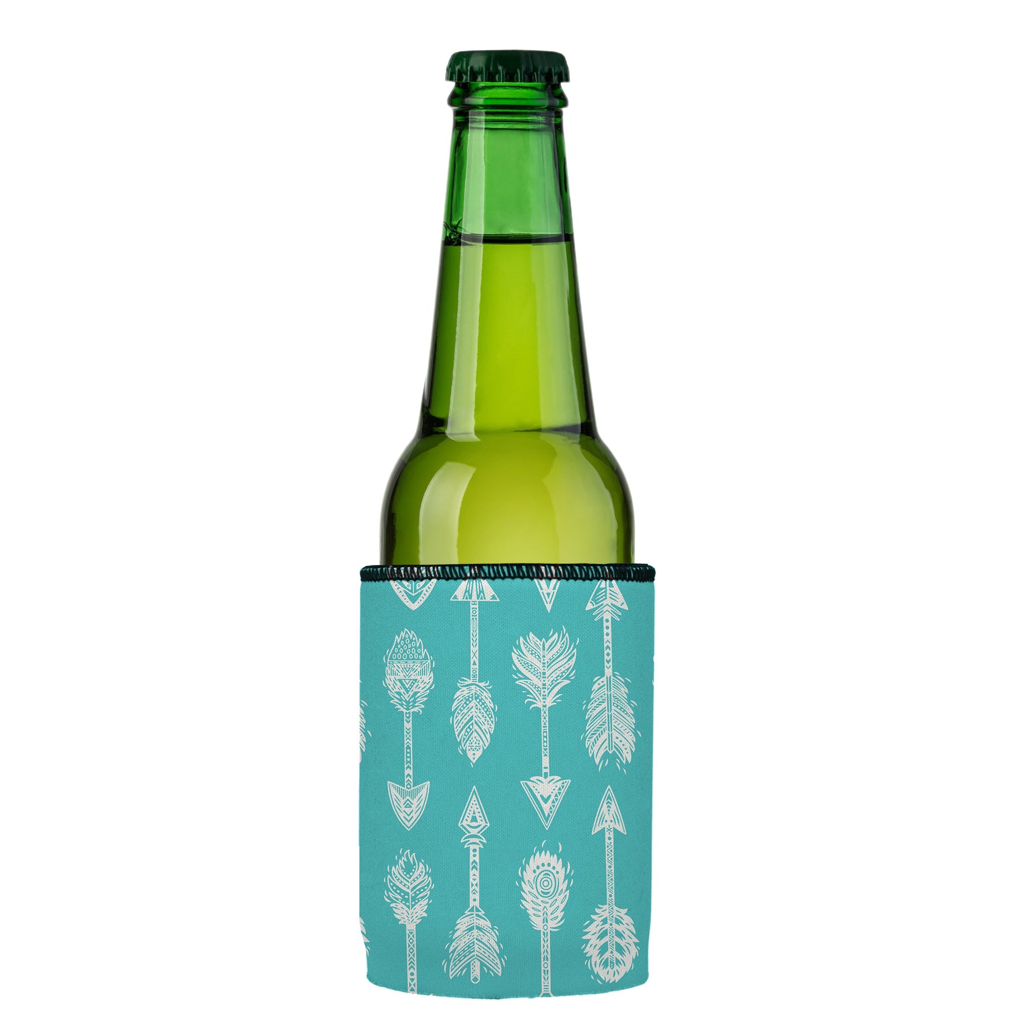 Stubbyz Teal Boho Arrows Stubby Cooler 2-Pack