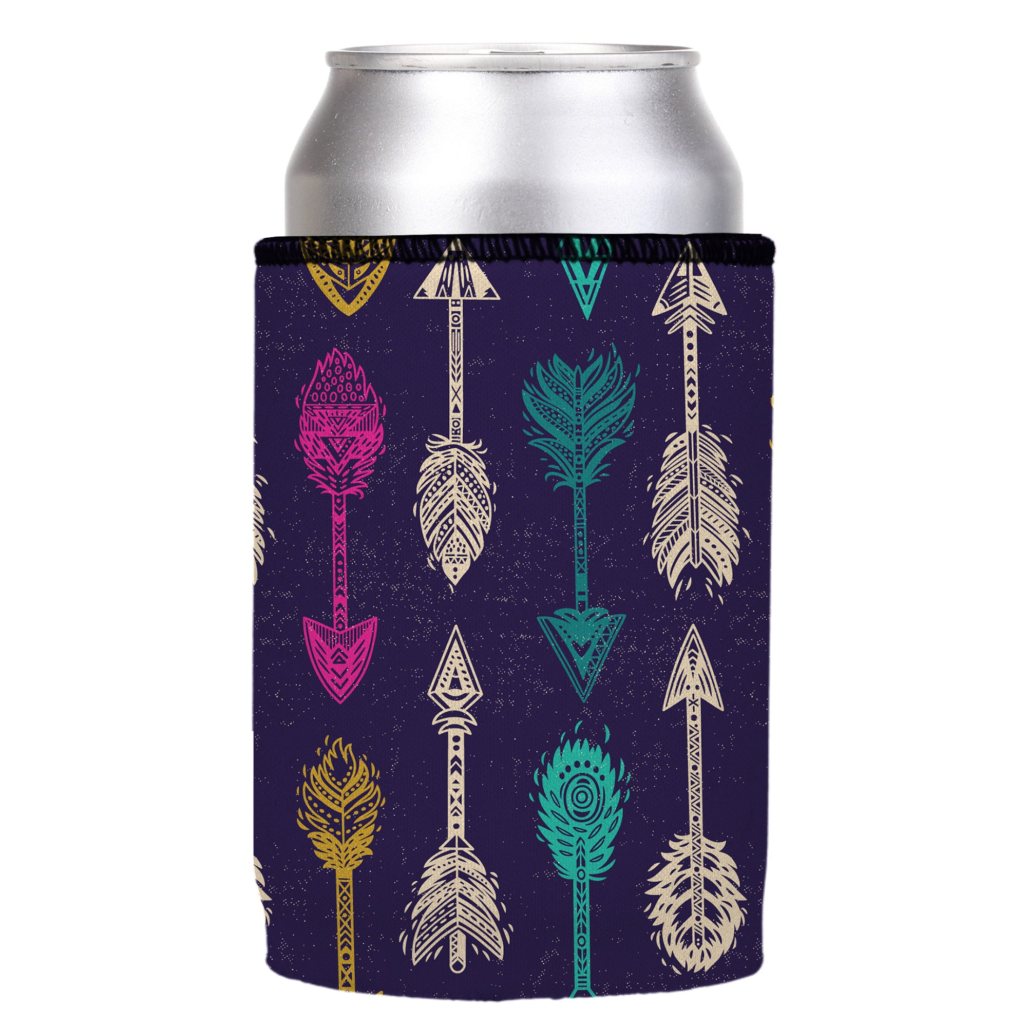 Stubbyz Neon Boho Arrows Stubby Cooler