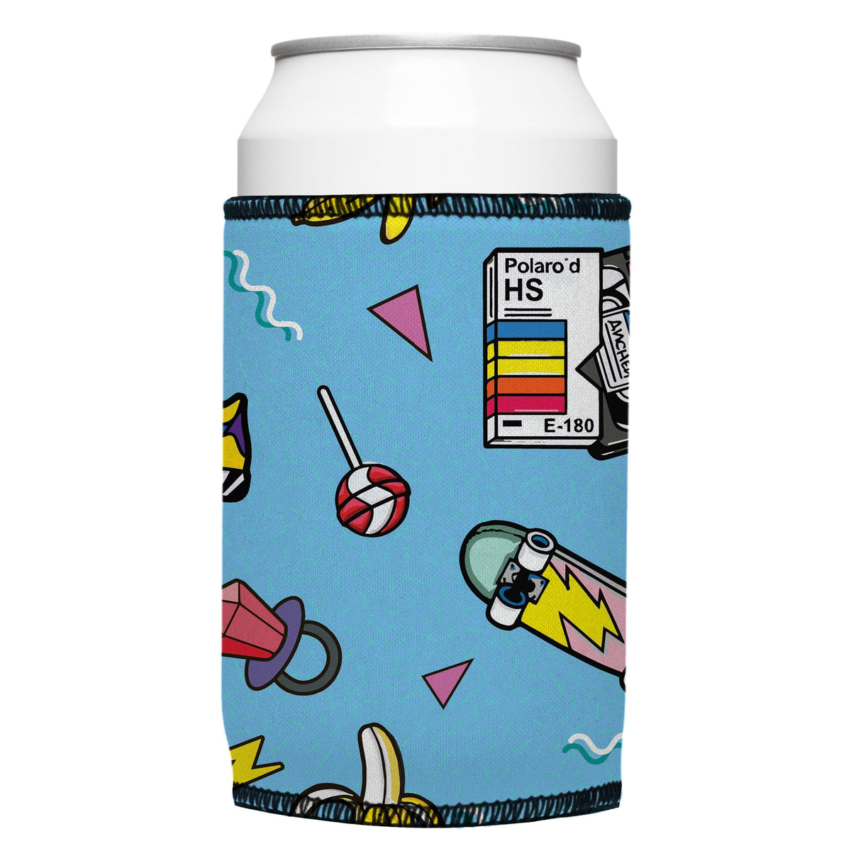 Mid 80s Stubbyz One Size cooler on a standard bottle
