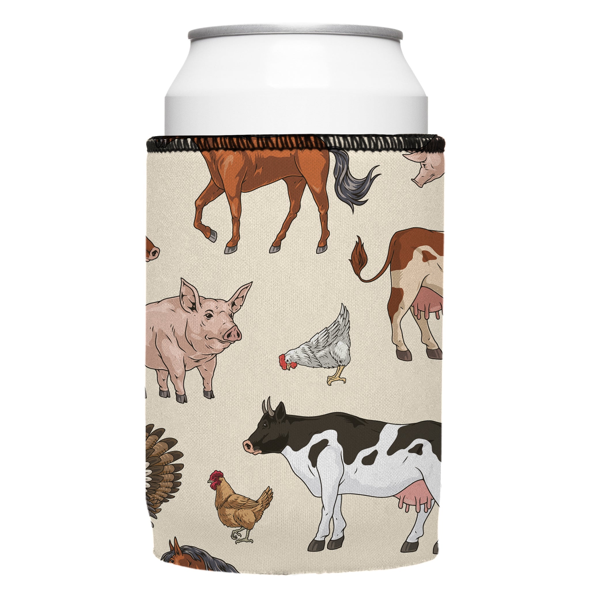 Stubbyz Old Animal Farm Stubby Cooler 3-Pack