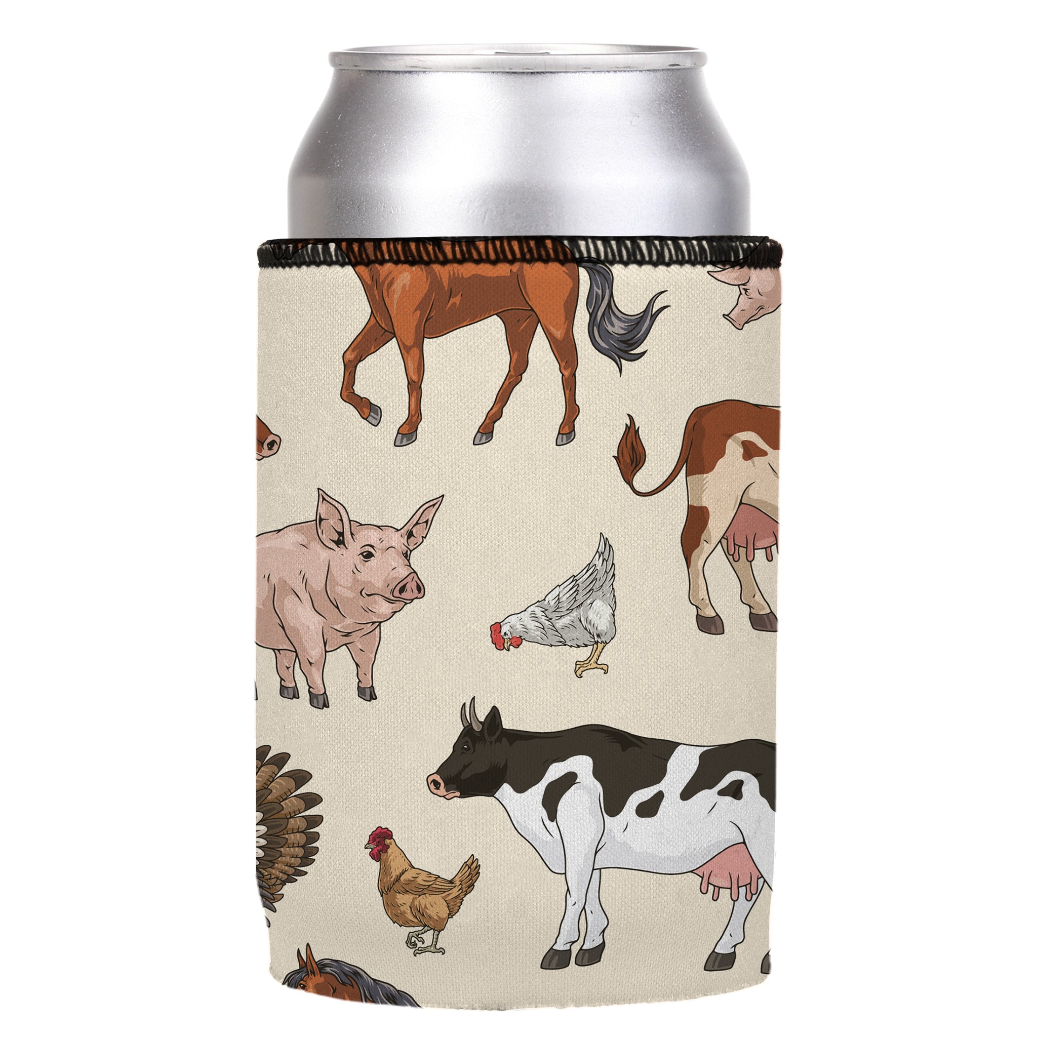 Stubbyz Old Animal Farm Stubby Cooler 3-Pack
