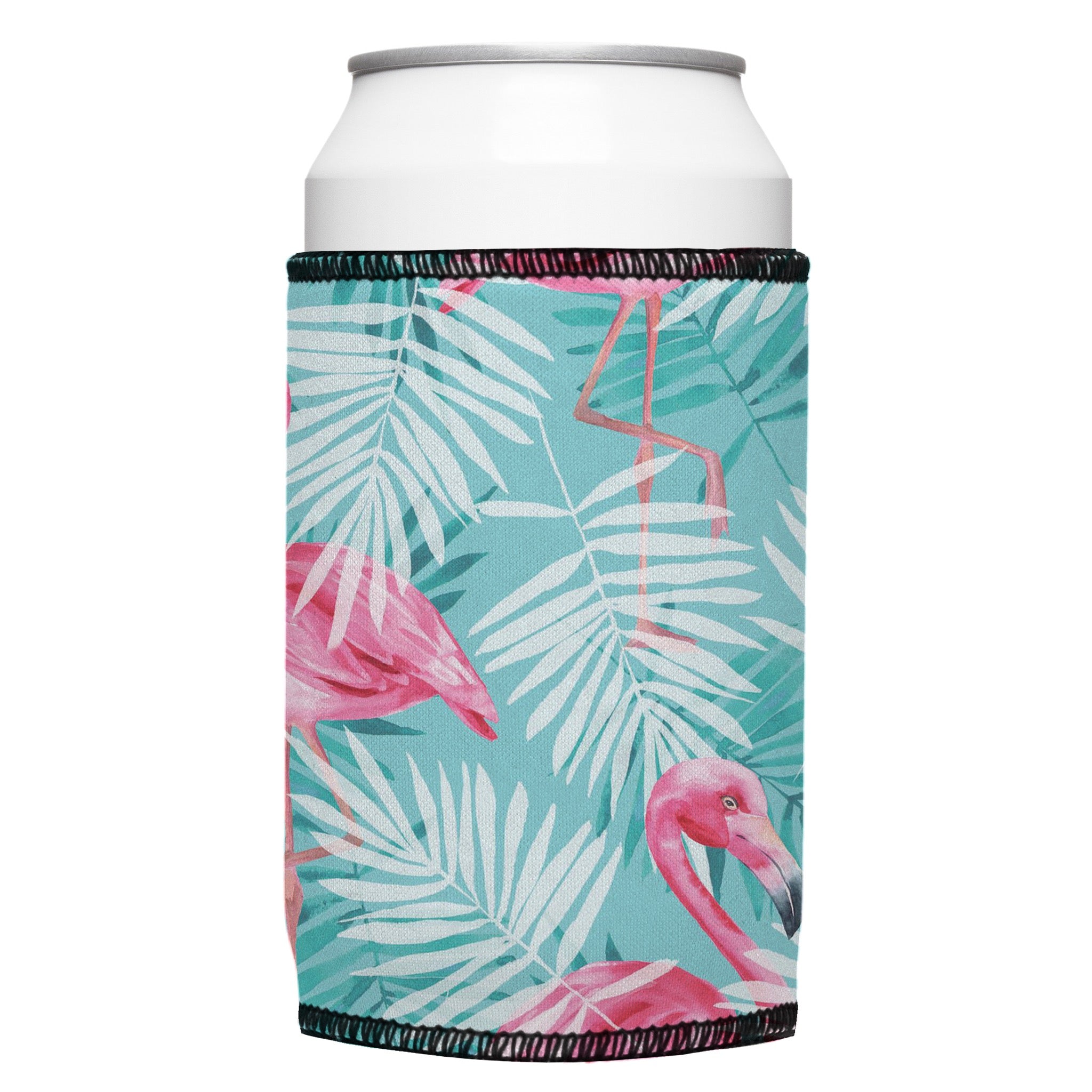 Stubbyz Pink Flamingos Stubby Cooler