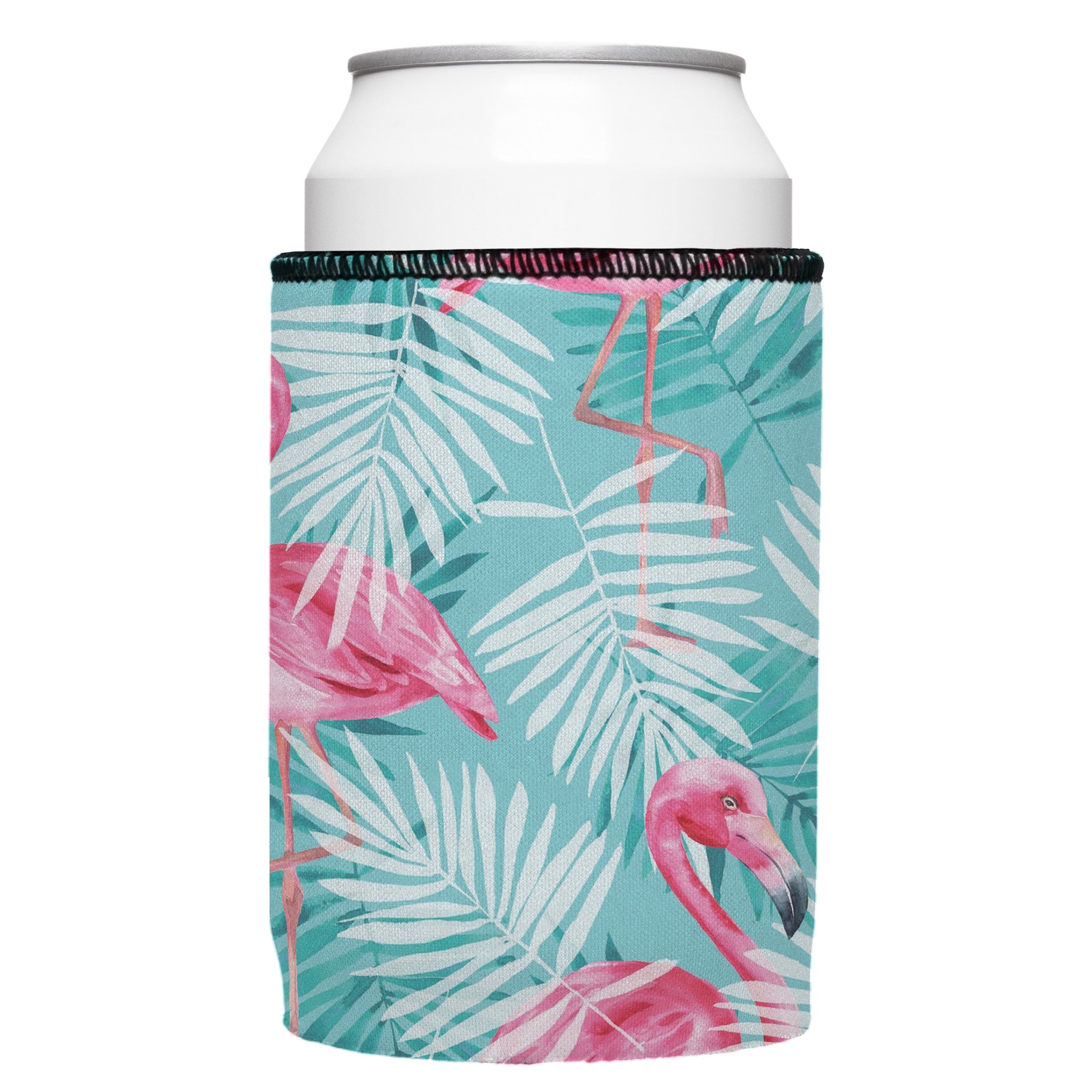 Stubbyz Pink Flamingos Stubby Cooler