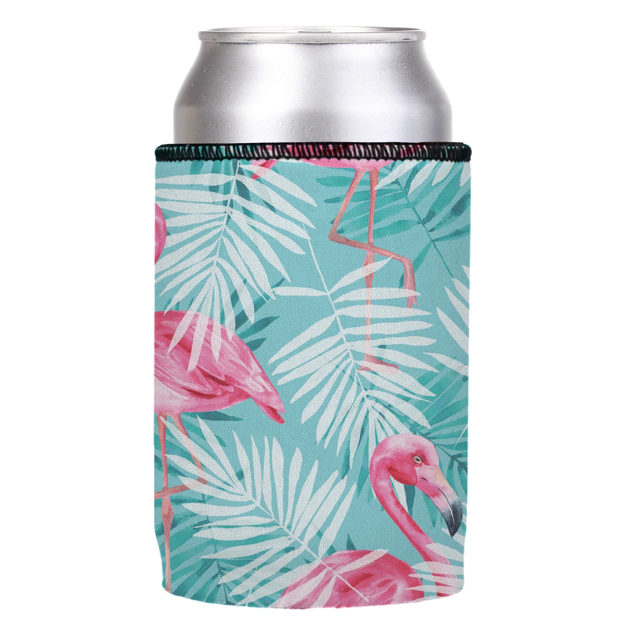Stubbyz Pink Flamingos Stubby Cooler