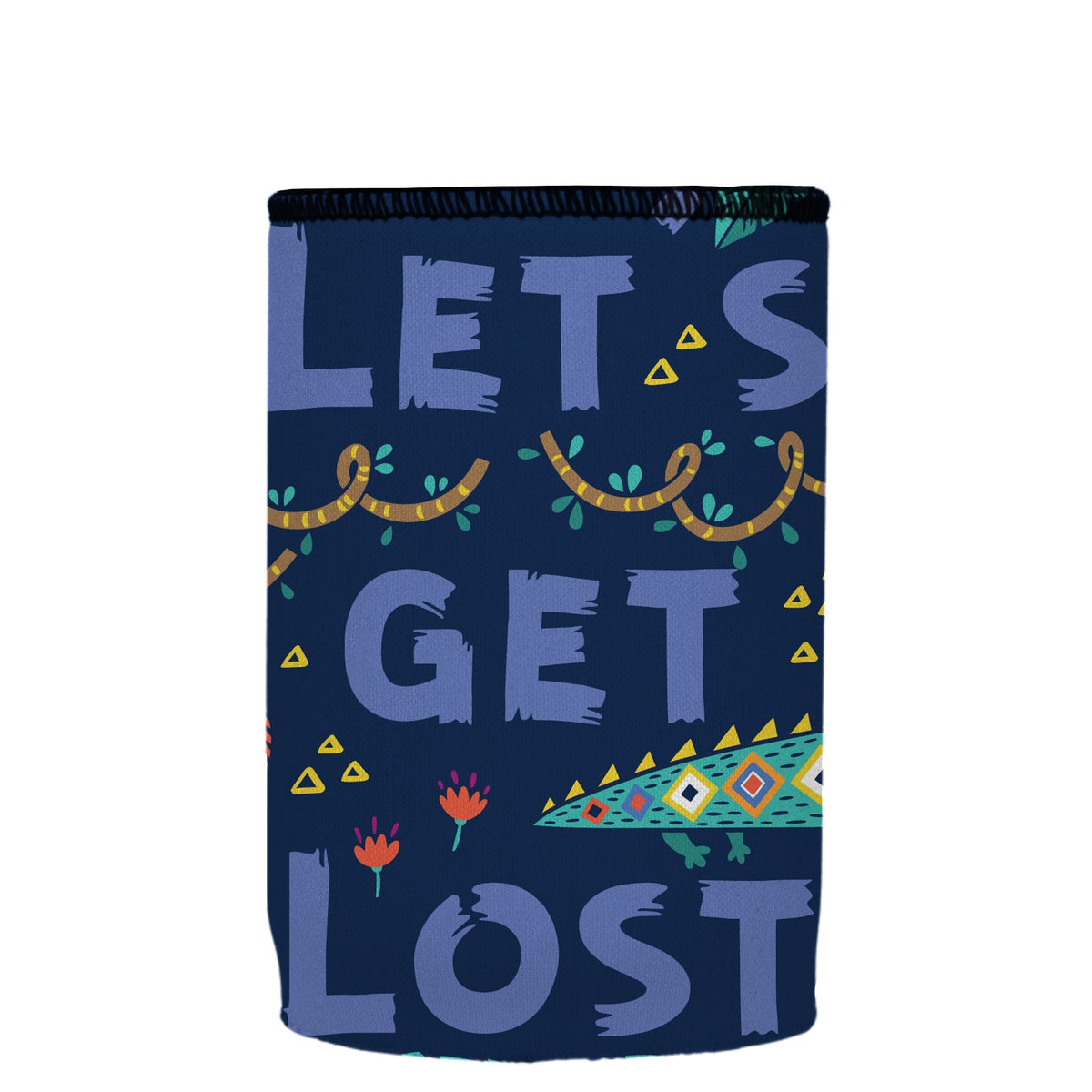 Stubbyz Lets Get Lost in the Wild Stubby Cooler, Australian Made by Stubbyz, view 3