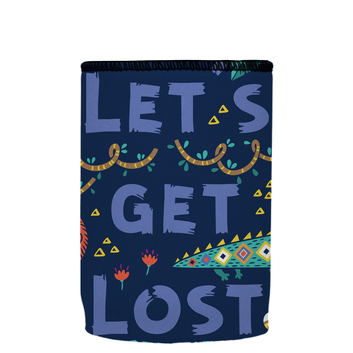 Stubbyz Lets Get Lost in the Wild Stubby Cooler, Australian Made by Stubbyz, view 2