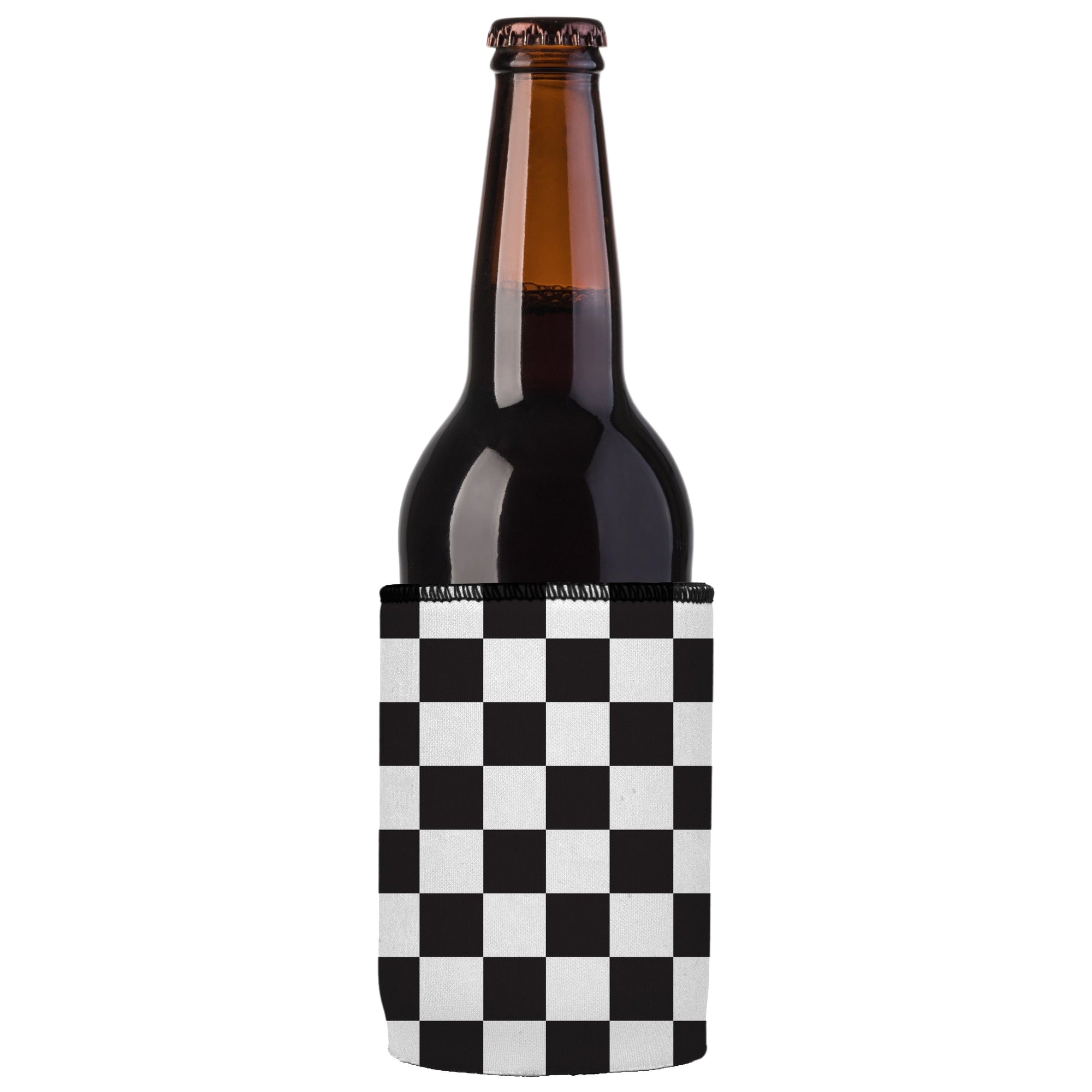 Stubbyz Small Checkerboard Stubby Cooler 2-Pack