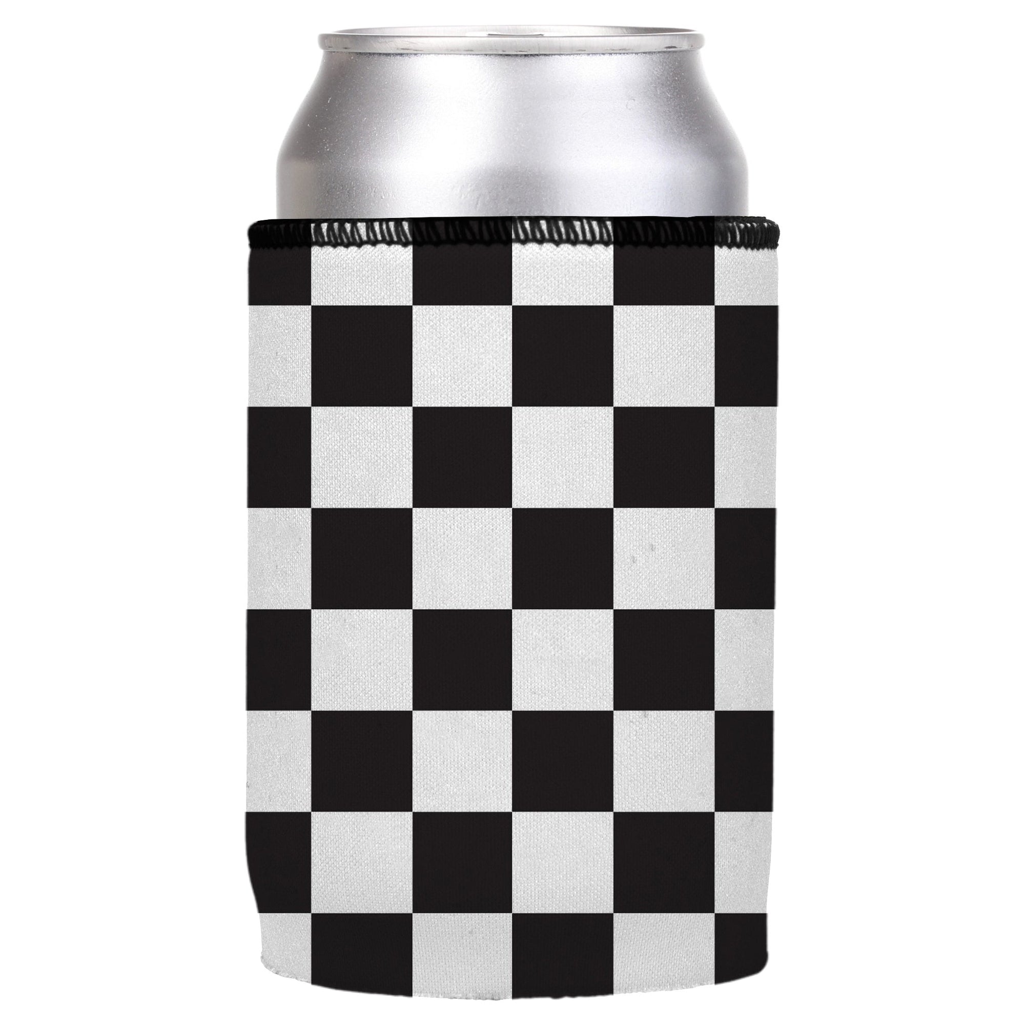 Stubbyz Small Checkerboard Stubby Cooler 2-Pack