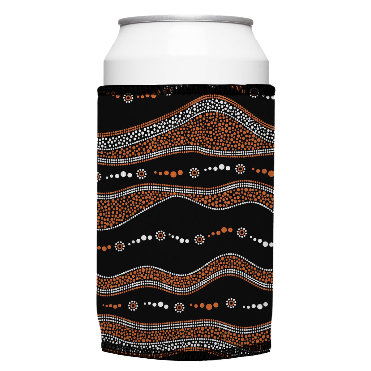 Traditional Australian Stubbyz One Size cooler on a standard bottle