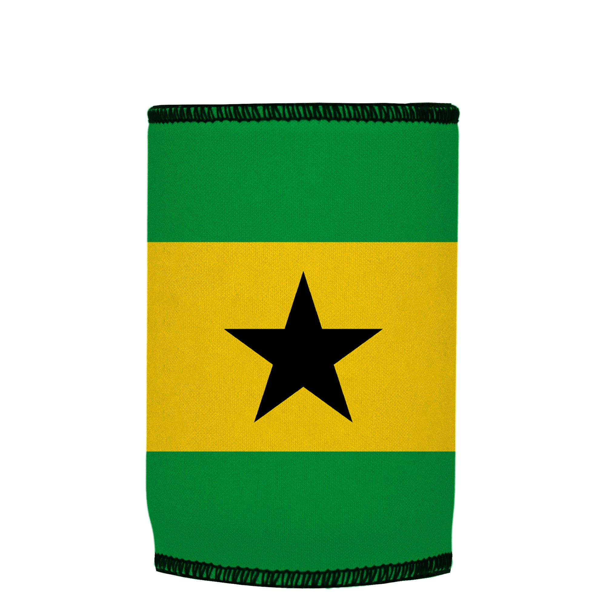 Stubbyz Flag of Sao Tome and Principe Stubby Cooler