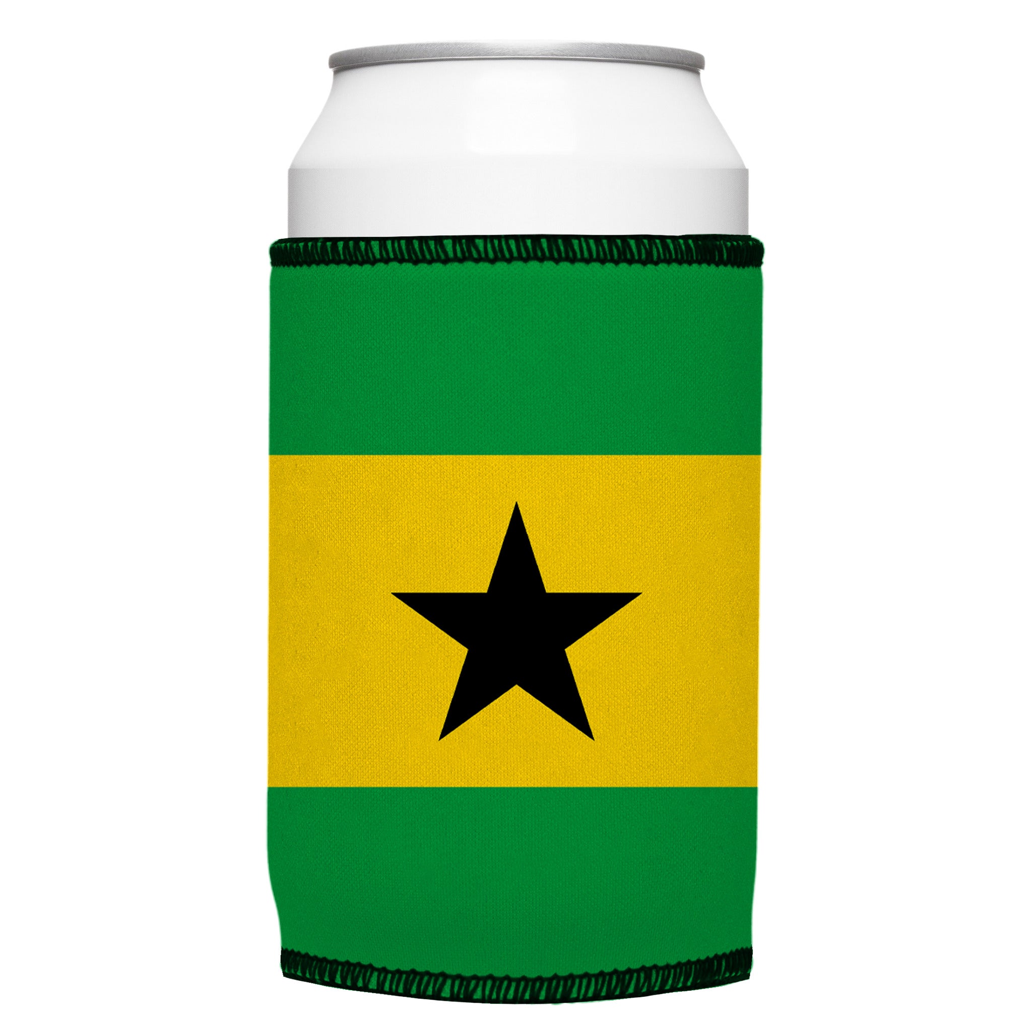 Stubbyz Flag of Sao Tome and Principe Stubby Cooler
