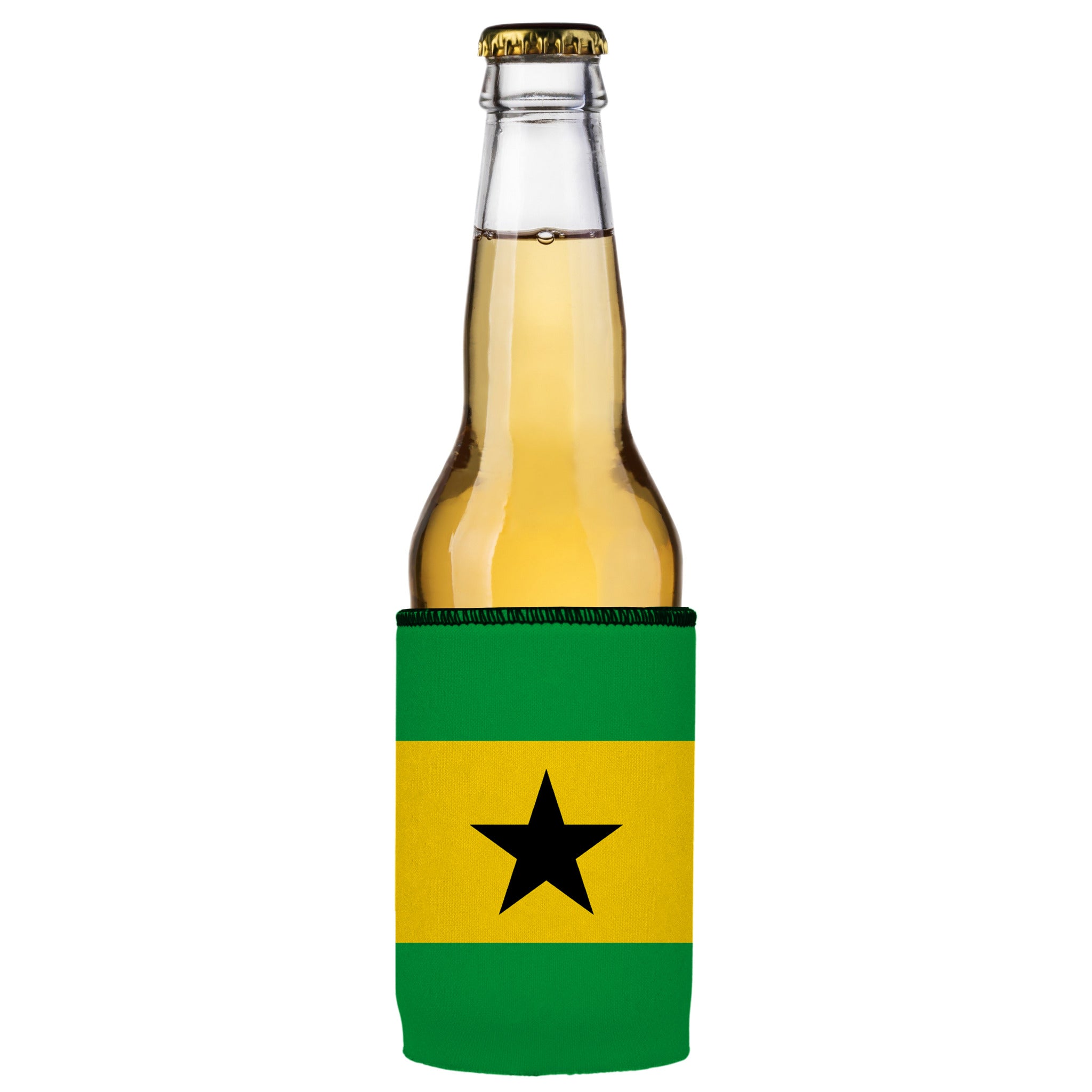 Stubbyz Flag of Sao Tome and Principe Stubby Cooler