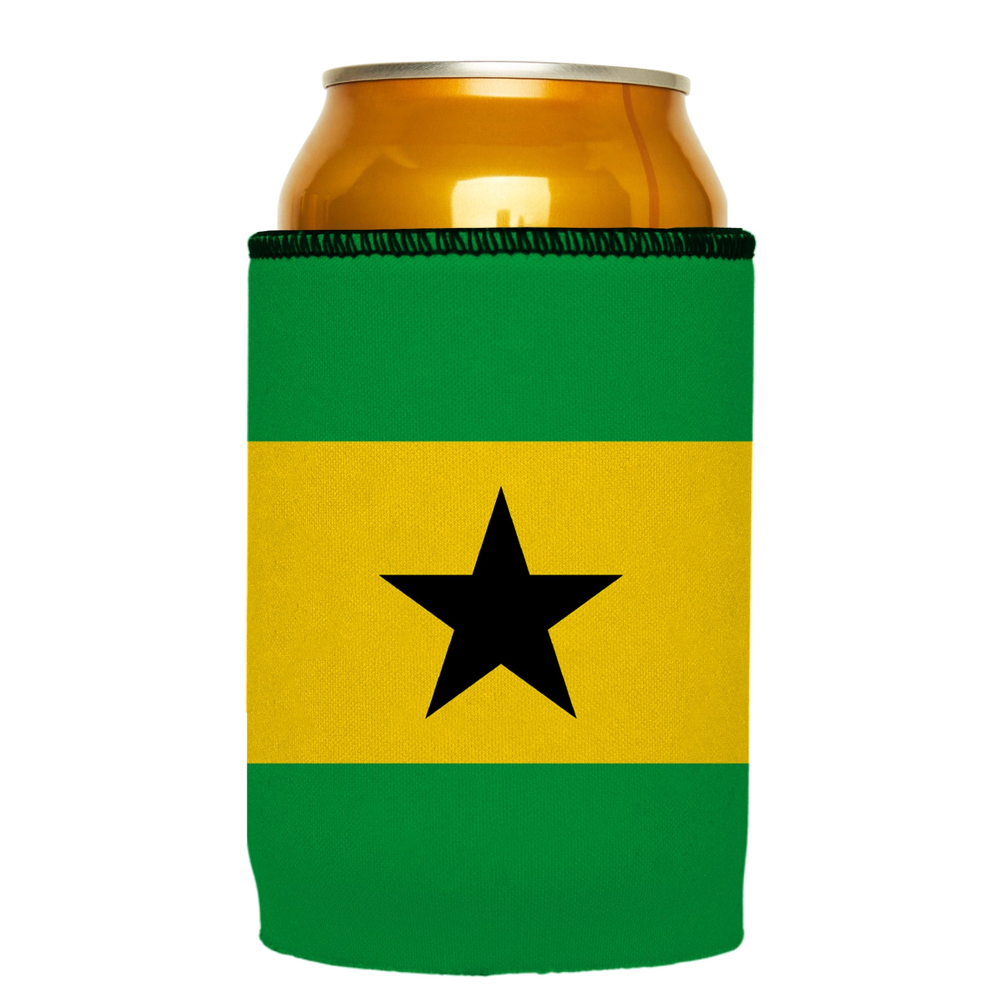 Stubbyz Flag of Sao Tome and Principe Stubby Cooler