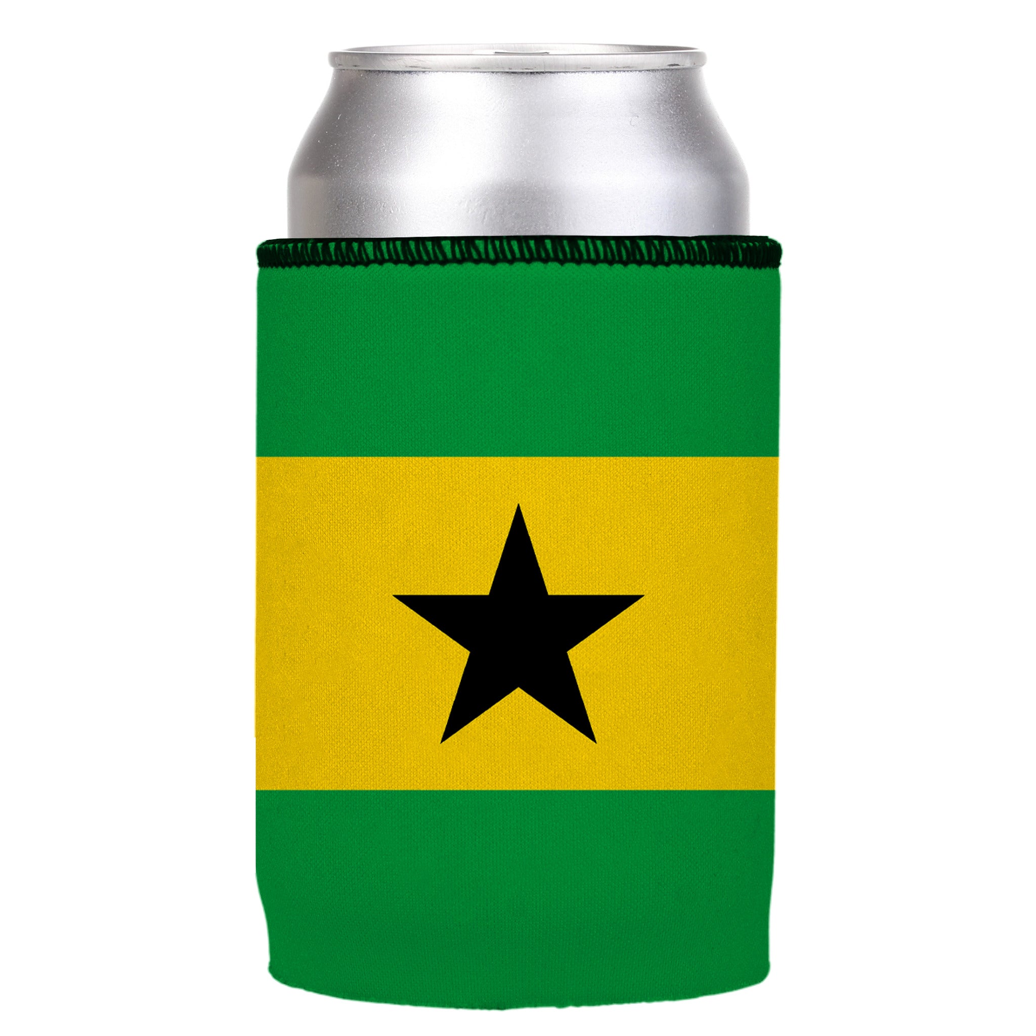 Stubbyz Flag of Sao Tome and Principe Stubby Cooler